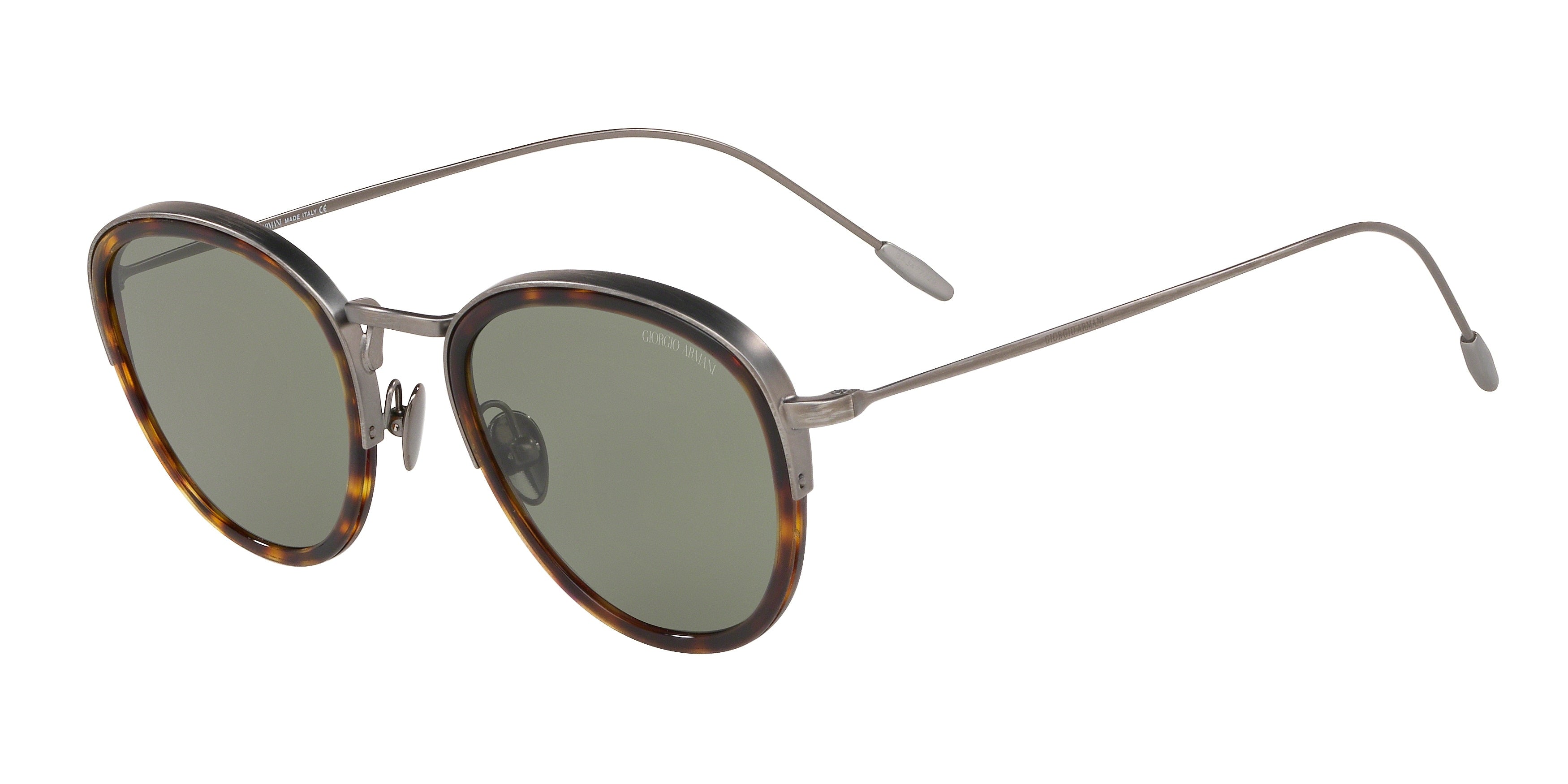 Giorgio Armani AR6068 Round Sunglasses  3003/2-Havana 50-150-22 - Color Map Tortoise
