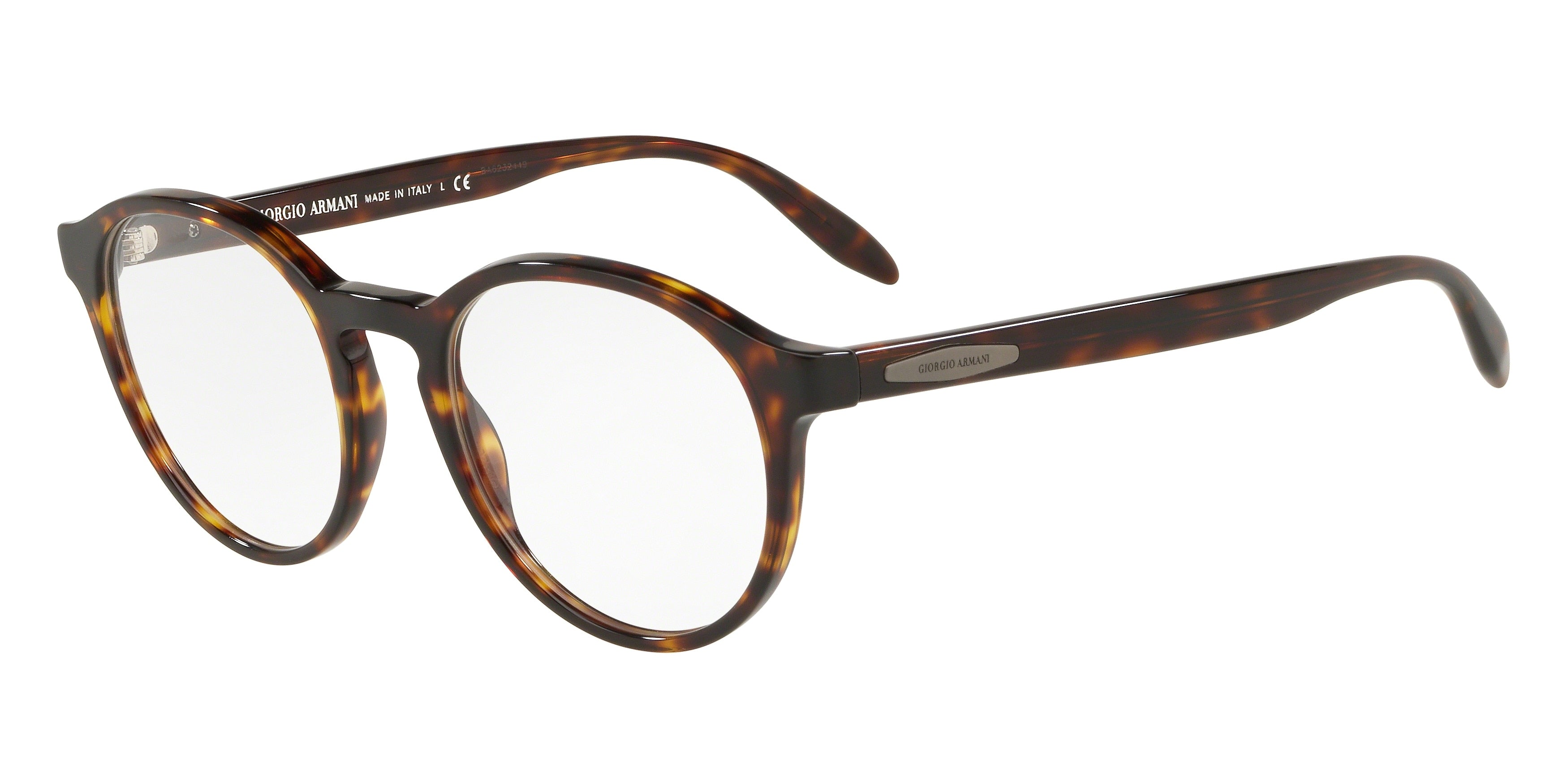 Giorgio Armani AR7162 Phantos Eyeglasses  5026-Dark Havana 51-145-20 - Color Map Brown