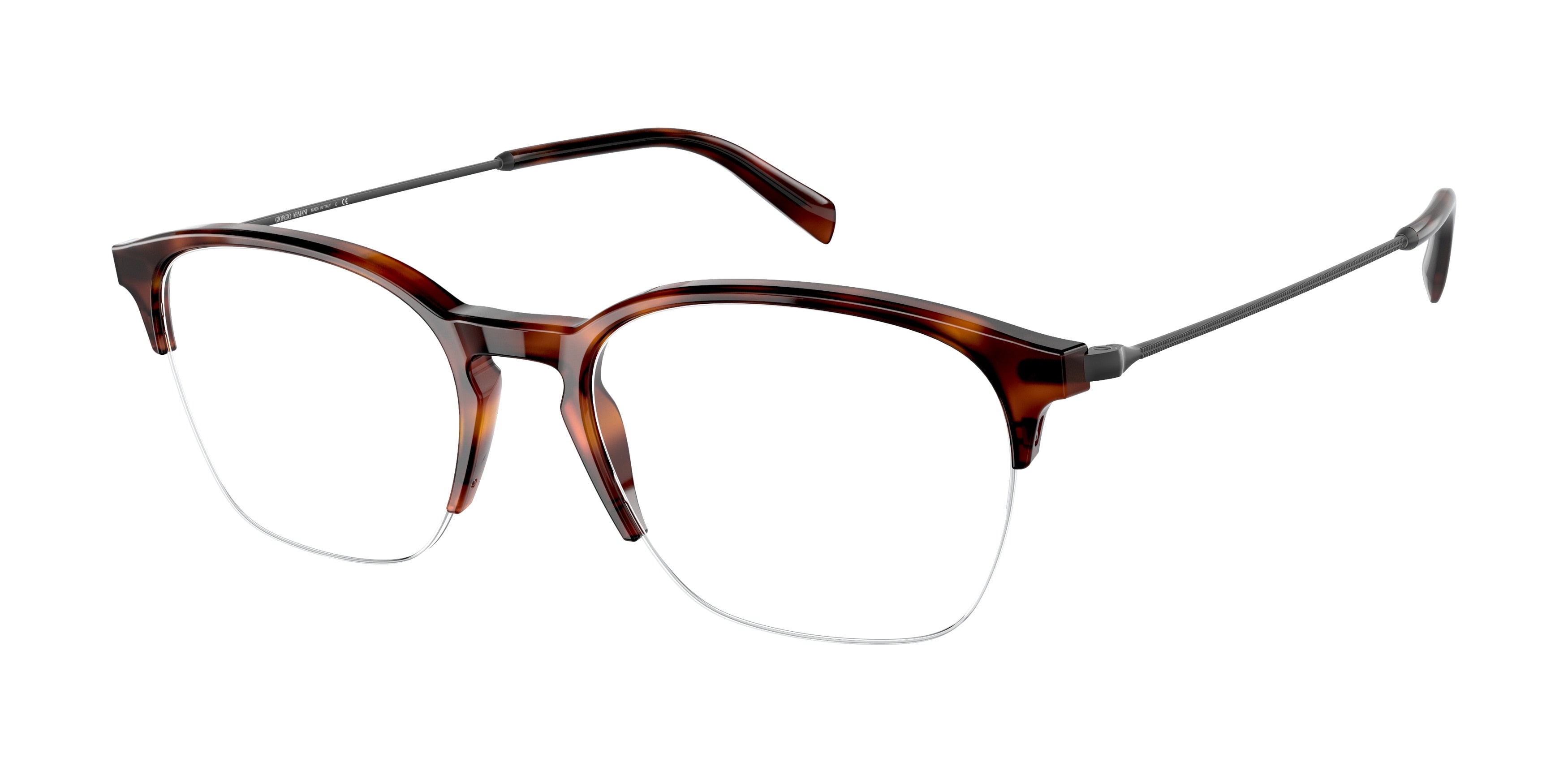 Giorgio Armani AR7210 Phantos Eyeglasses  5686-Red Havana 53-145-19 - Color Map Tortoise