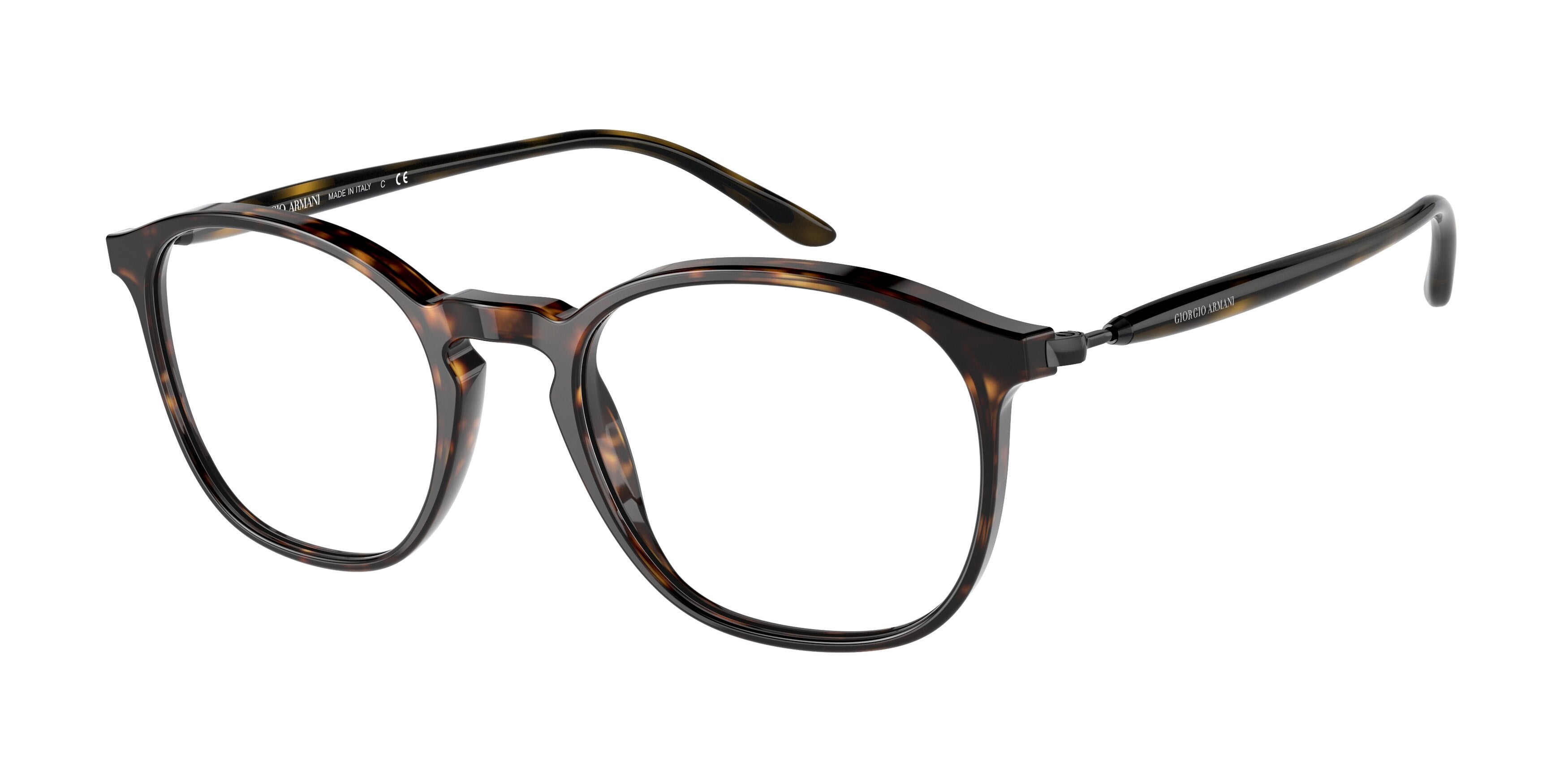 Giorgio Armani AR7213 Phantos Eyeglasses  5026-Havana 51-145-20 - Color Map Tortoise