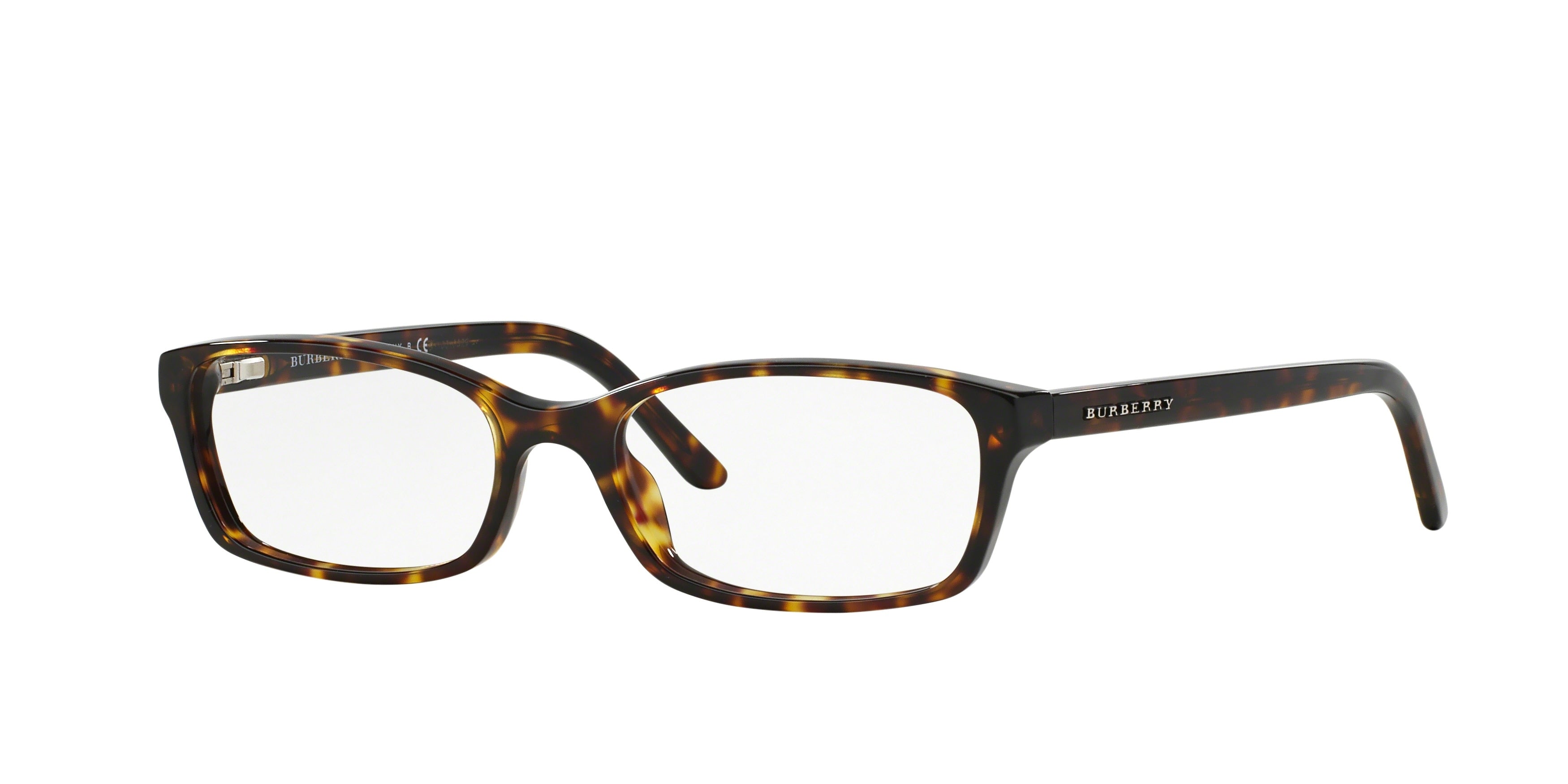 Burberry BE2073 Pillow Eyeglasses 3002-Dark Havana 53-135-16 - Color Map Brown