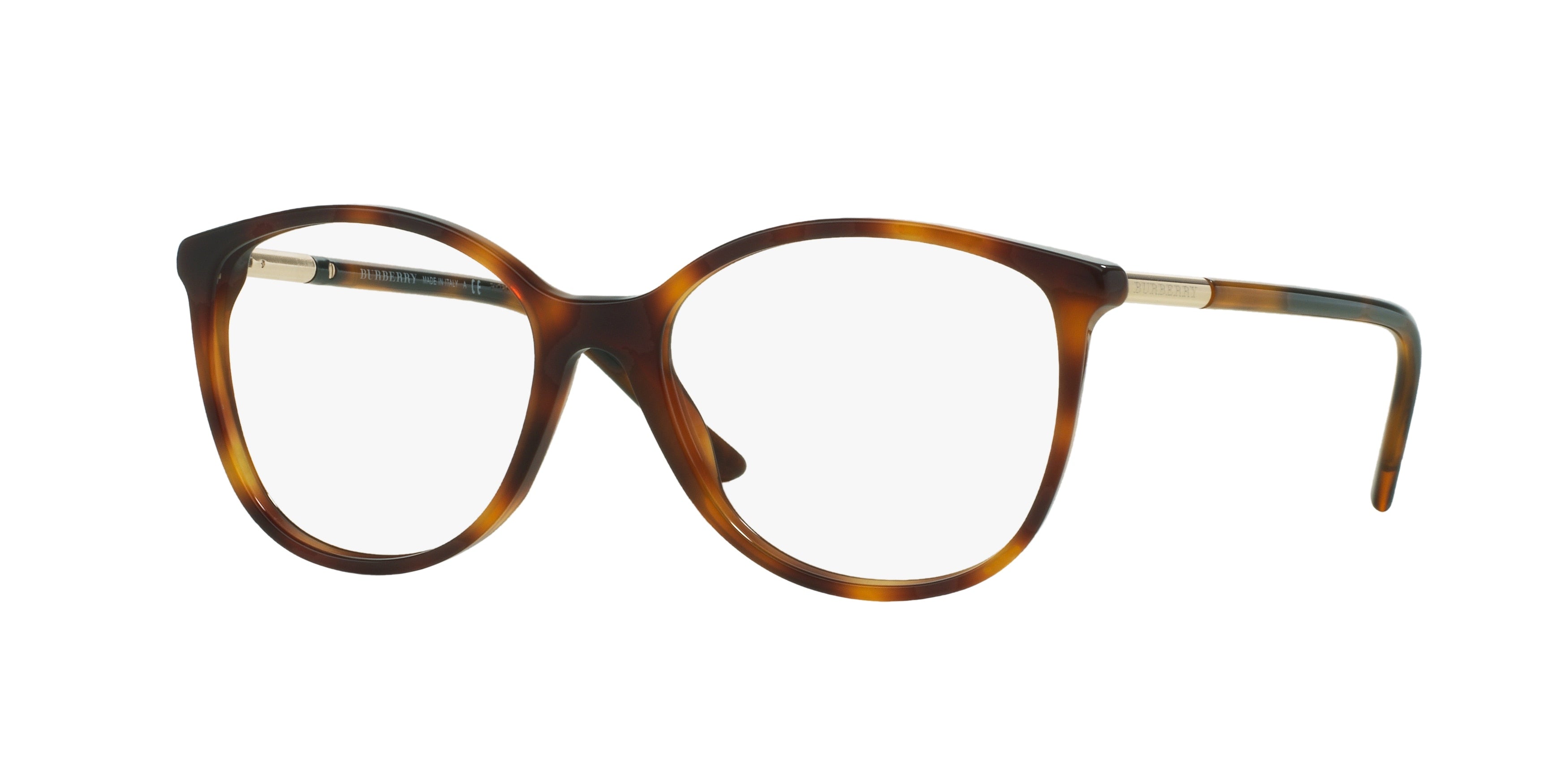 Burberry BE2128 Phantos Eyeglasses  3316-Havana 52-140-16 - Color Map Tortoise