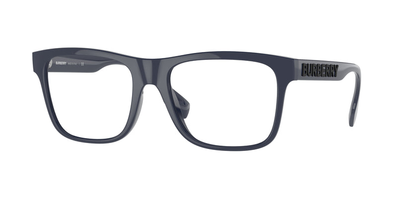 Burberry CARTER BE2353 Square Eyeglasses 3961-Blue 55-145-18 - Color Map Blue