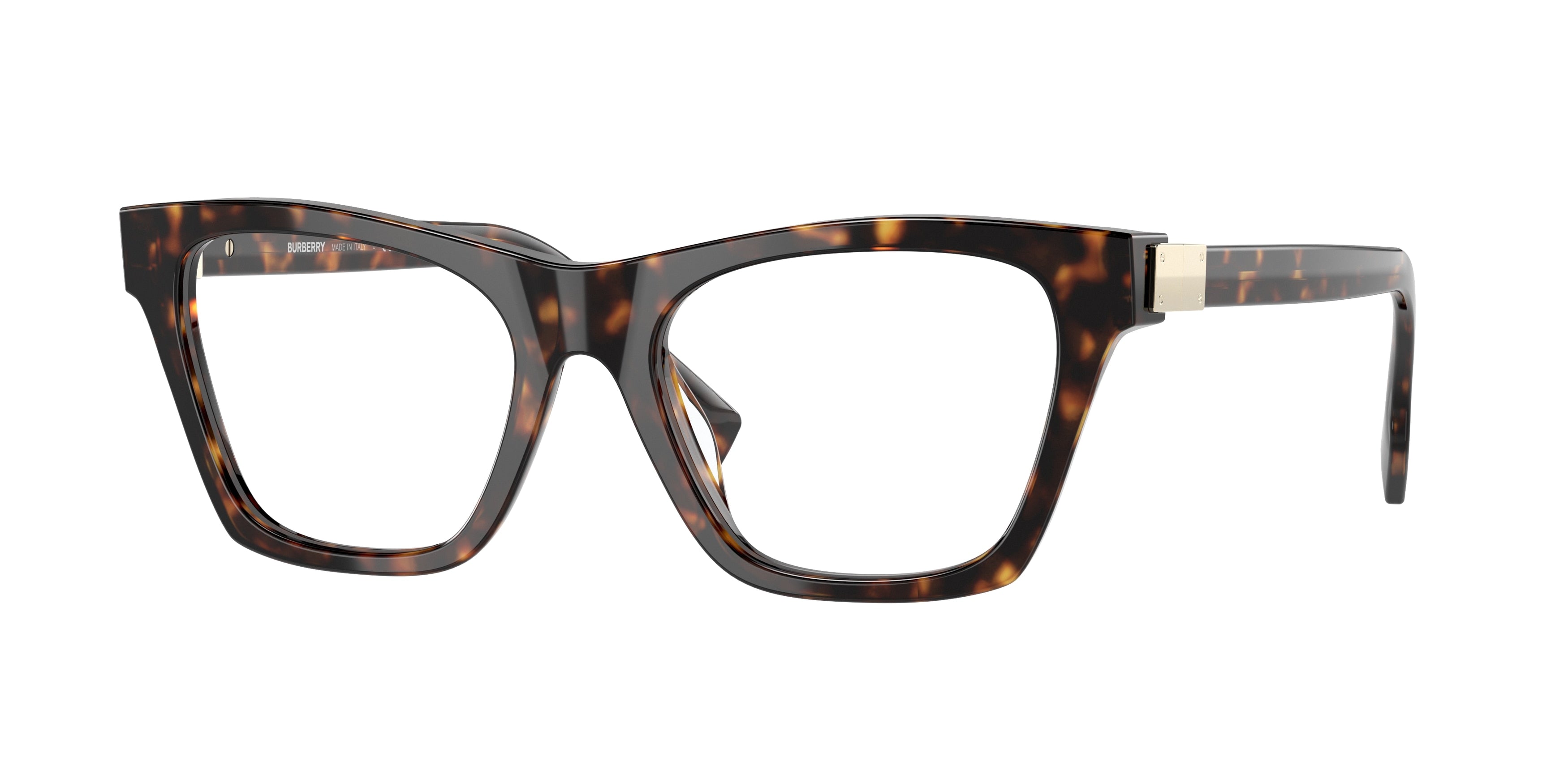 Burberry ARLO BE2355 Square Eyeglasses 3002-Dark Havana 52-140-18 - Color Map Brown