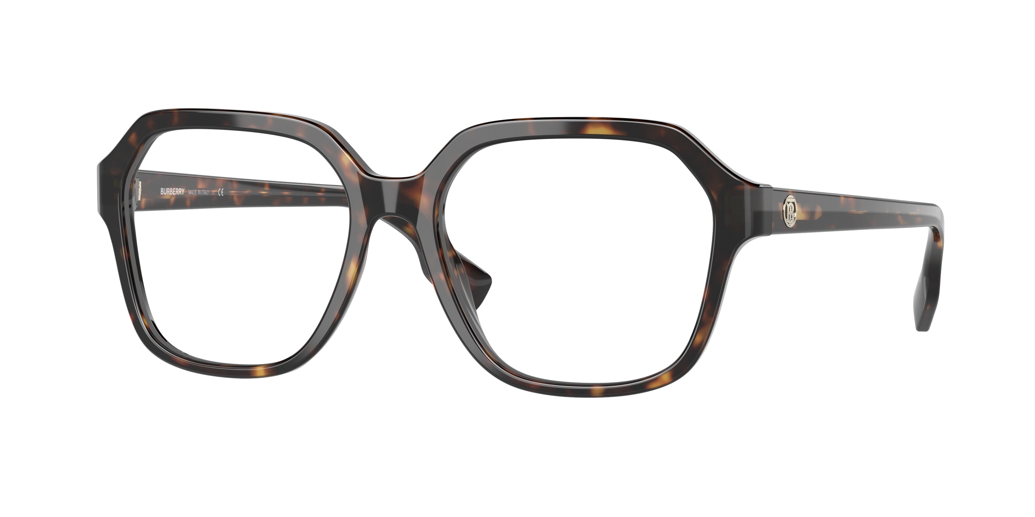 Burberry ISABELLA BE2358 Square Eyeglasses 3002-Dark Havana 54-140-17 - Color Map Brown