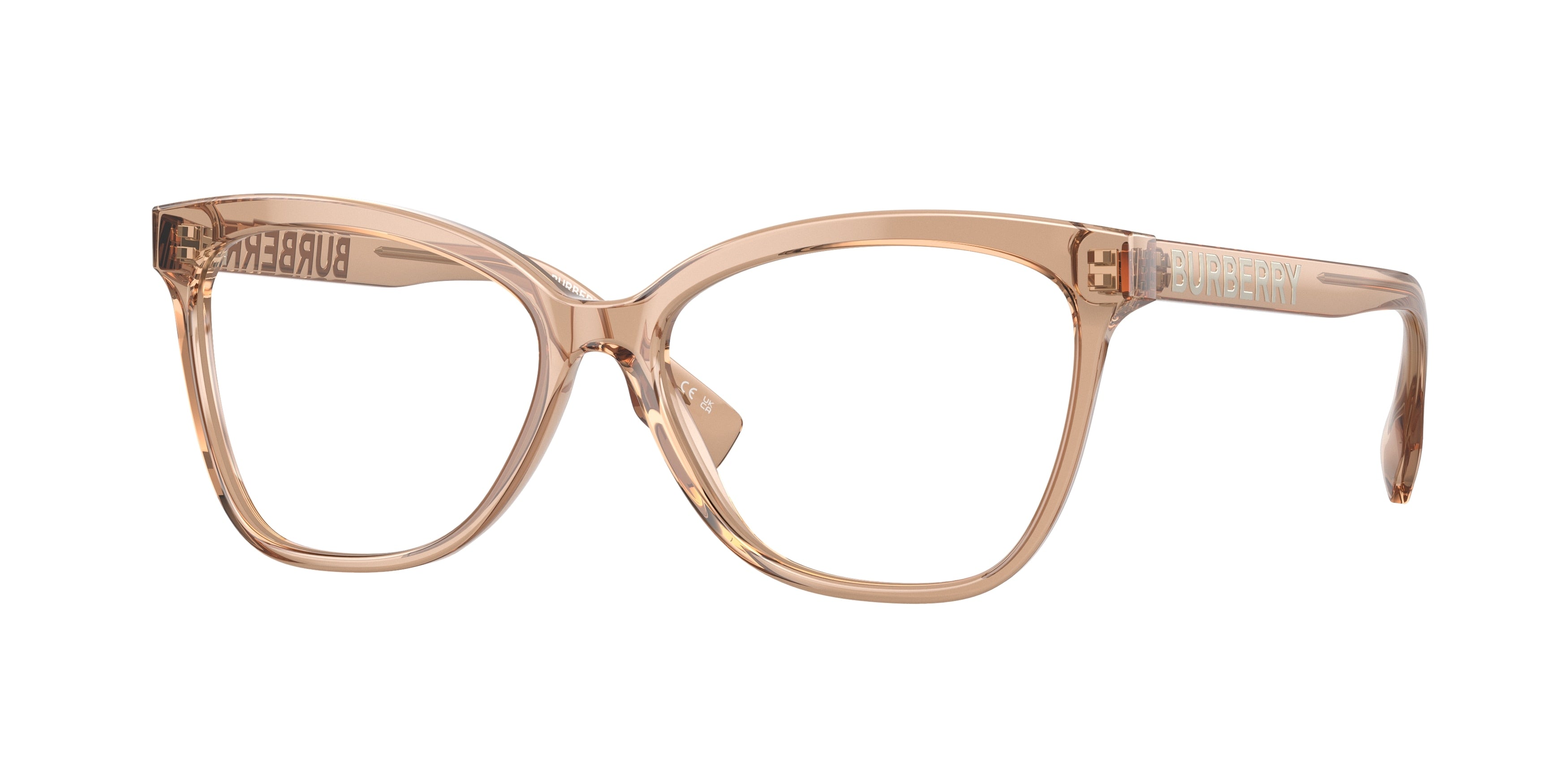 Burberry GRACE BE2364 Cat Eye Eyeglasses 3779-Brown 54-140-15 - Color Map Brown