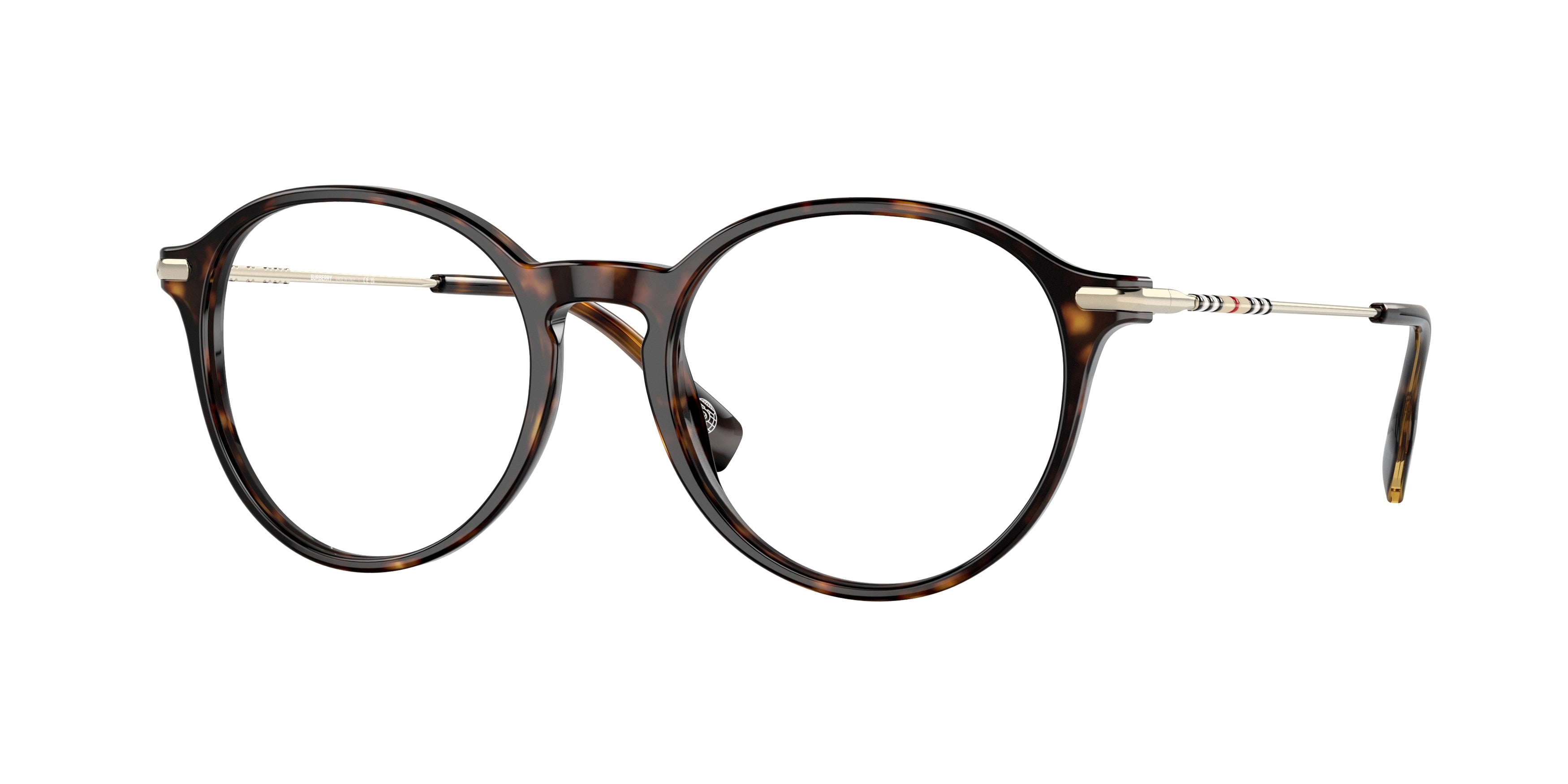 Burberry ALISSON BE2365 Phantos Eyeglasses 3002-Light Havana 51-140-18 - Color Map Tortoise
