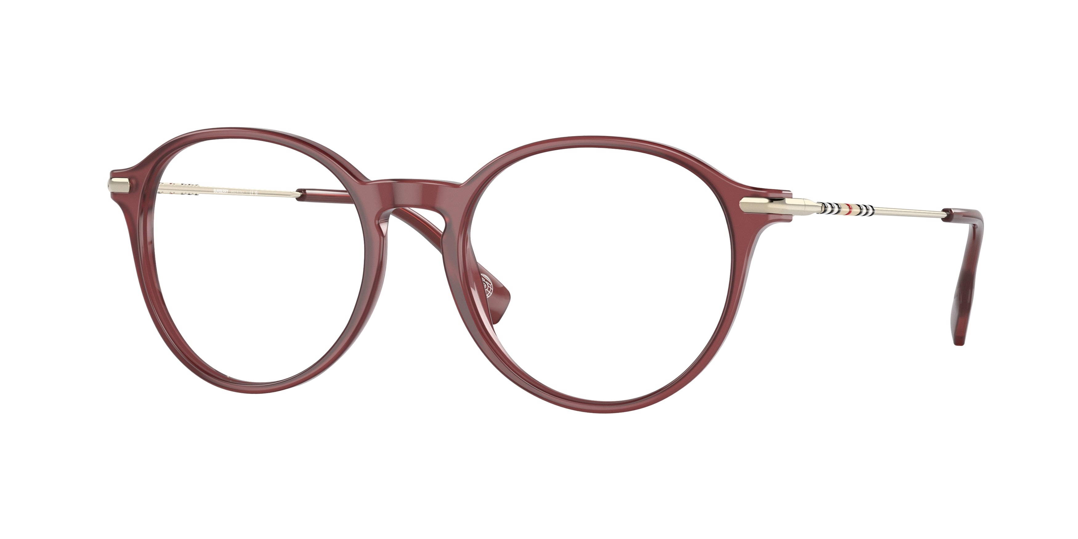 Burberry ALISSON BE2365 Phantos Eyeglasses 4022-Bordeaux 51-140-18 - Color Map Red