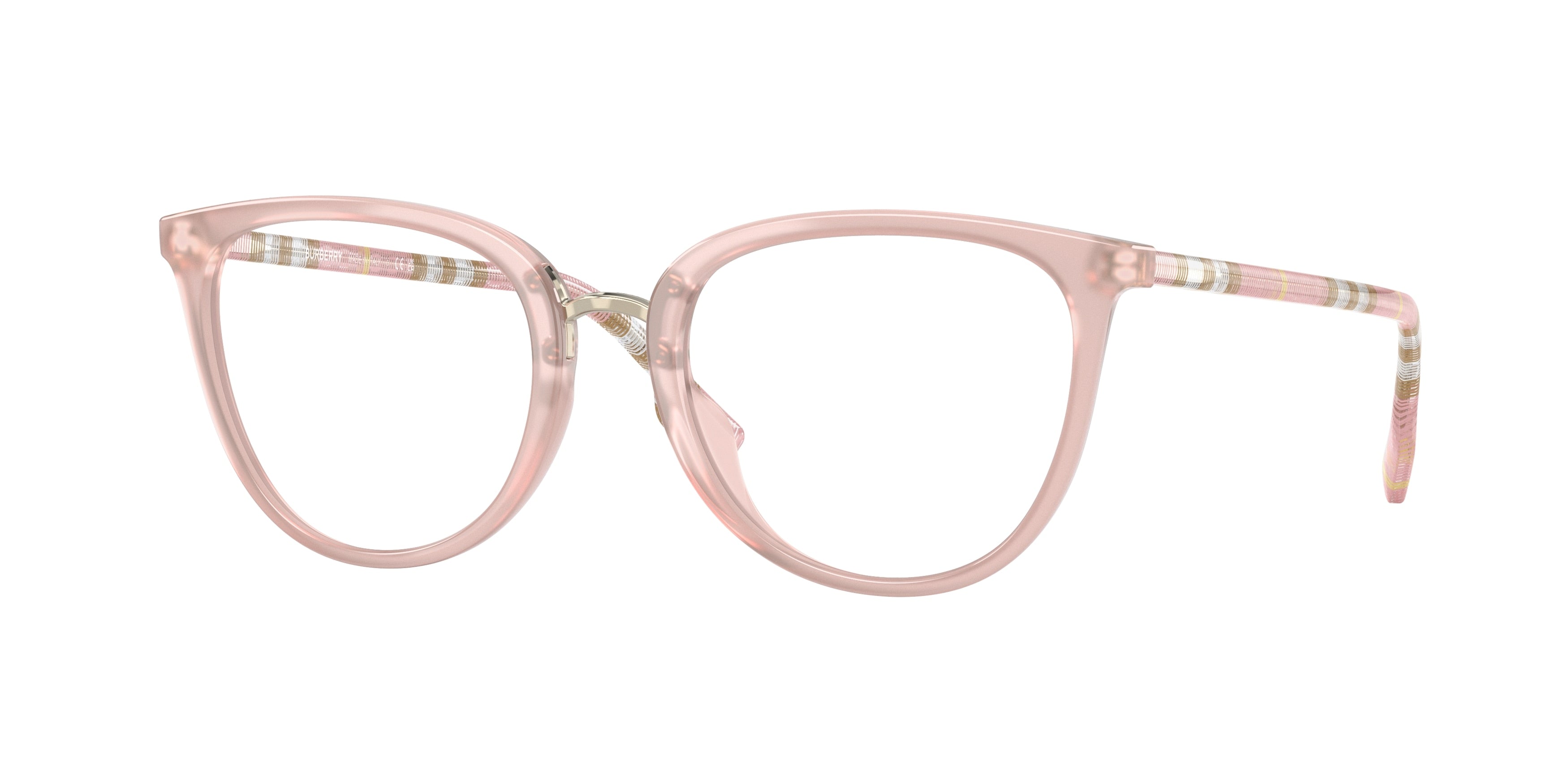 Burberry KATIE BE2366U Cat Eye Eyeglasses 4032-Pink 51-140-19 - Color Map Pink