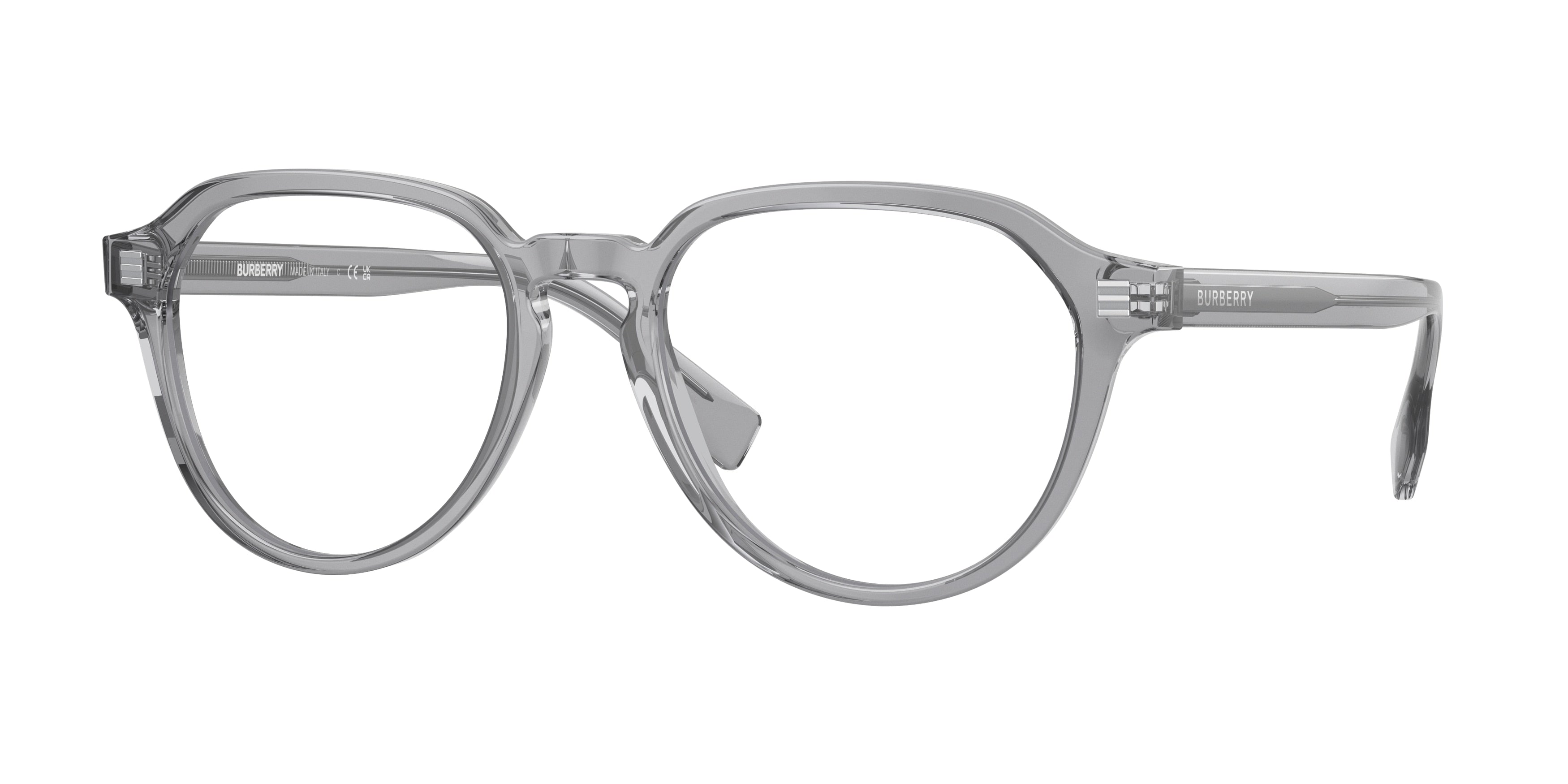 Burberry ARCHIE BE2368 Phantos Eyeglasses 4021-Grey 52-145-19 - Color Map Grey