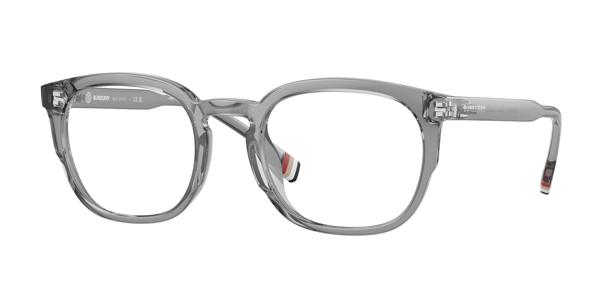 Burberry SAMUEL BE2370U Square Eyeglasses 4021-Grey 53-150-22 - Color Map Grey