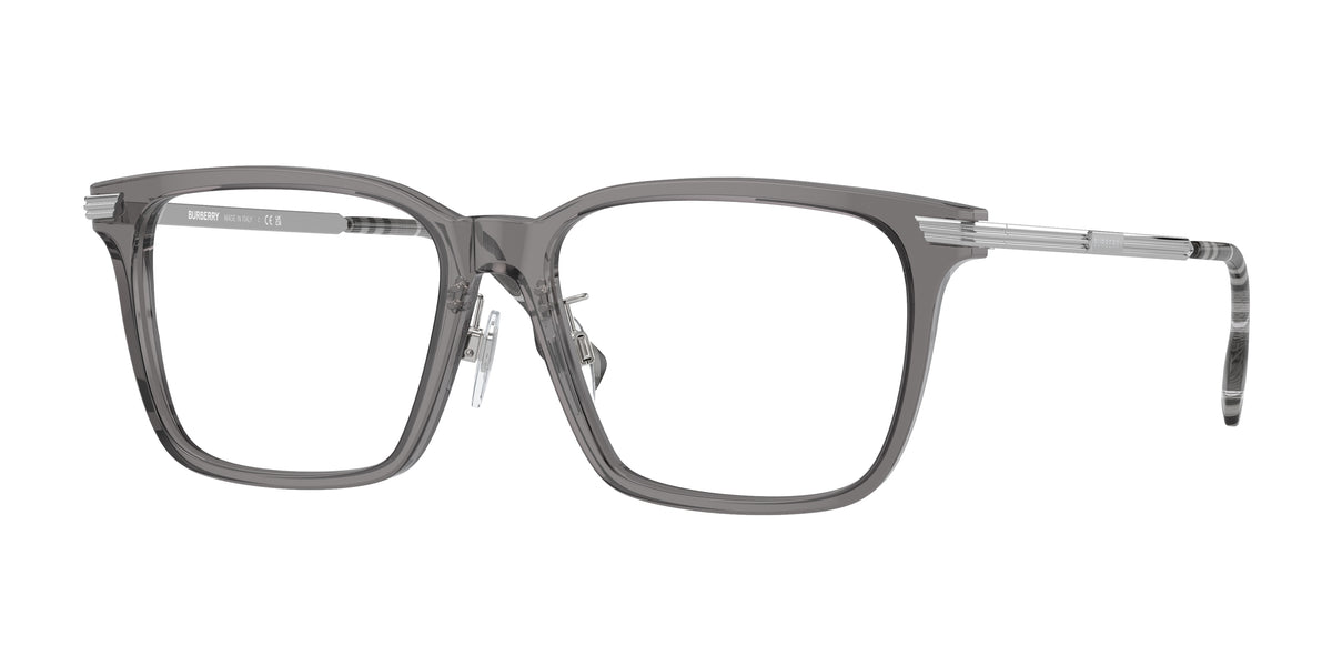Burberry ELLIS BE2378F Square Eyeglasses 4021-Grey 55-150-16 - Color Map Grey