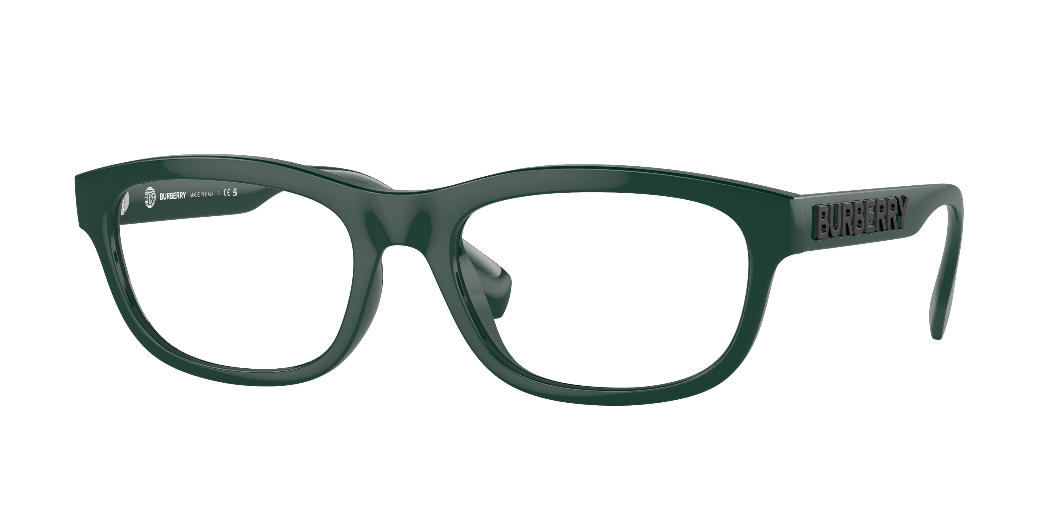 Burberry BE2385U Irregular Eyeglasses 4038-Green 56-145-19 - Color Map Green