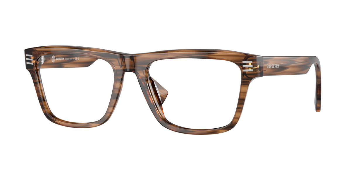 Burberry BE2387F Square Eyeglasses 4096-Brown 55-150-18 - Color Map Brown