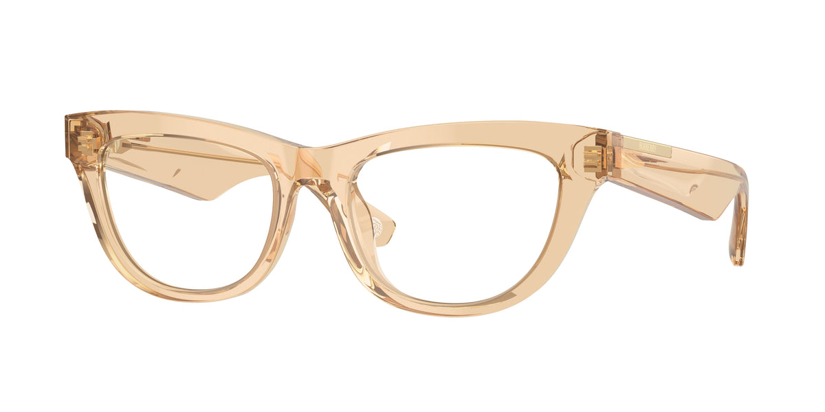Burberry BE2406U Rectangle Eyeglasses 4063-Brown 52-140-18 - Color Map Brown
