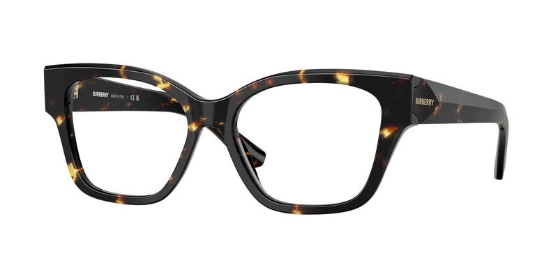 Burberry BE2420 Cat Eye Eyeglasses 4106-Yellow Havana 54-140-16 - Color Map Tortoise