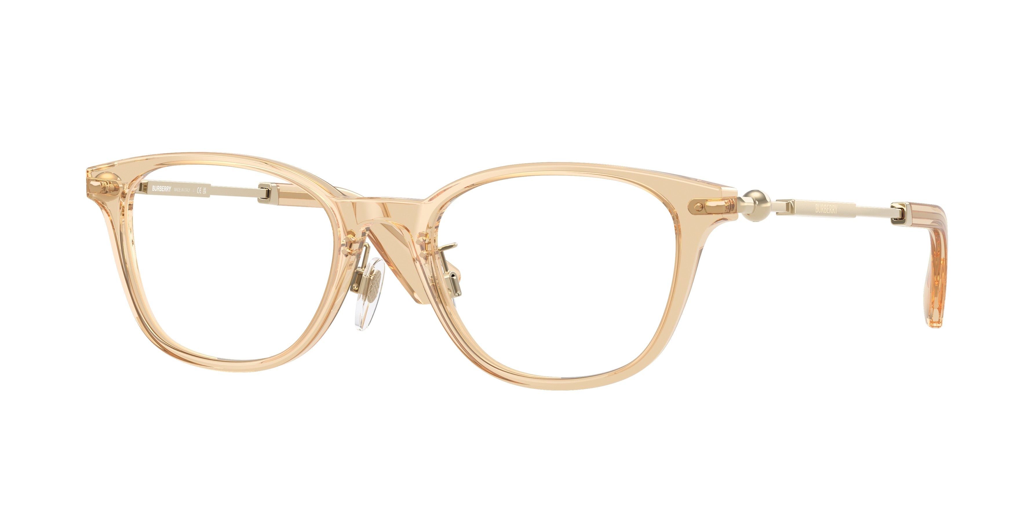 Burberry BE2423D Phantos Eyeglasses 4063-Brown 50-140-19 - Color Map Brown