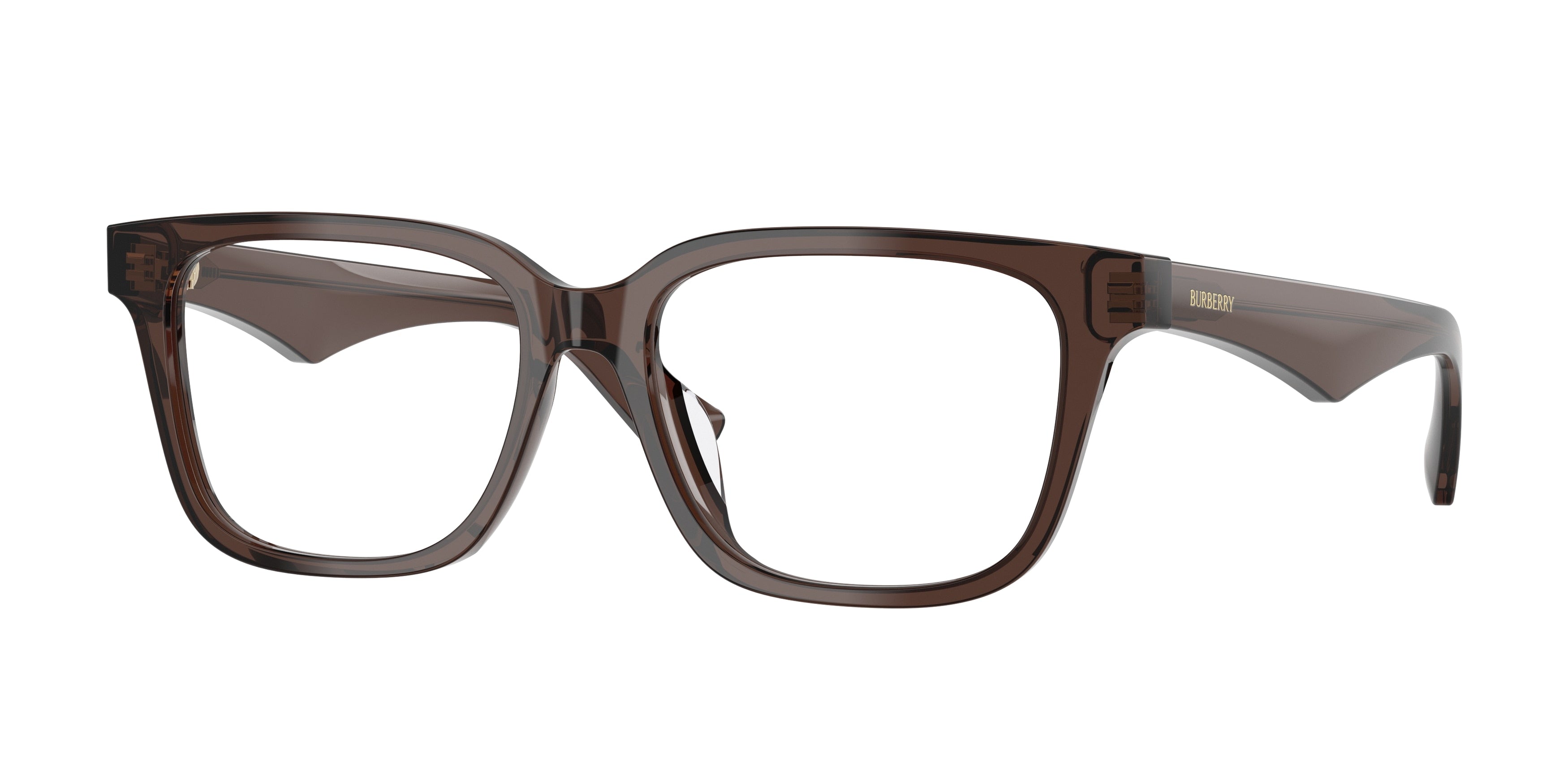 Burberry BE2425D Square Eyeglasses 4116-Brown 54-145-16 - Color Map Brown