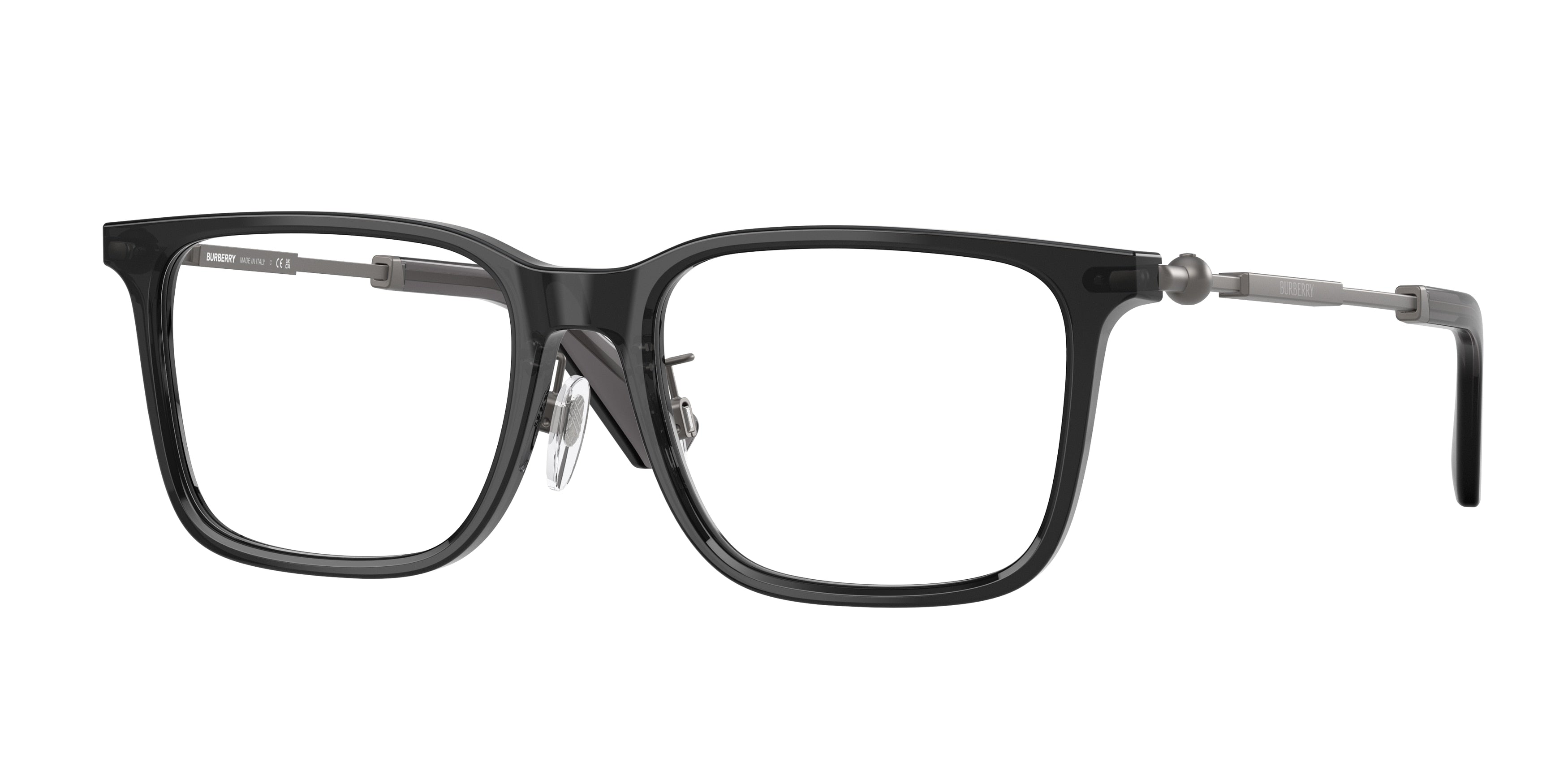 Burberry BE2426D Square Eyeglasses 4112-Grey 54-145-18 - Color Map Grey