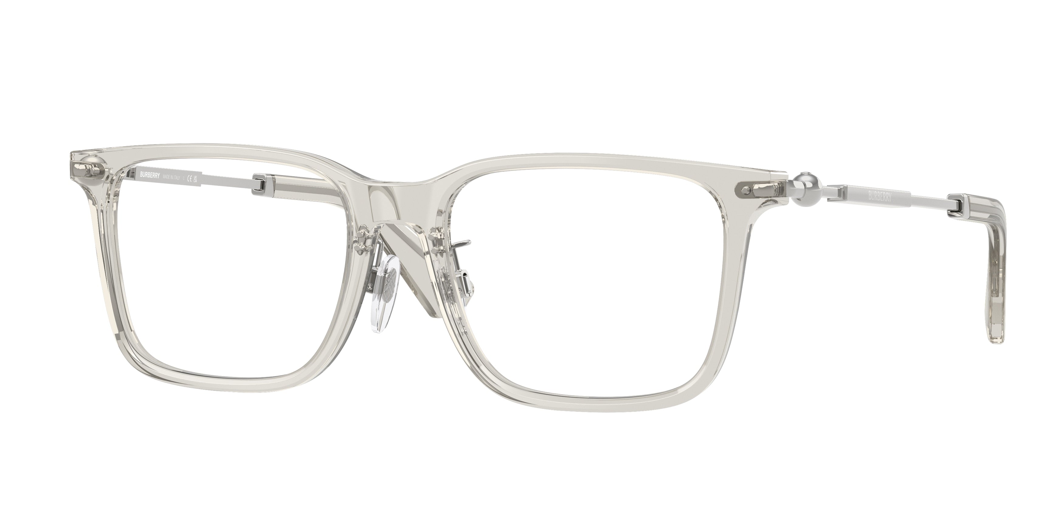Burberry BE2426D Square Eyeglasses 4127-Grey 54-145-18 - Color Map Grey