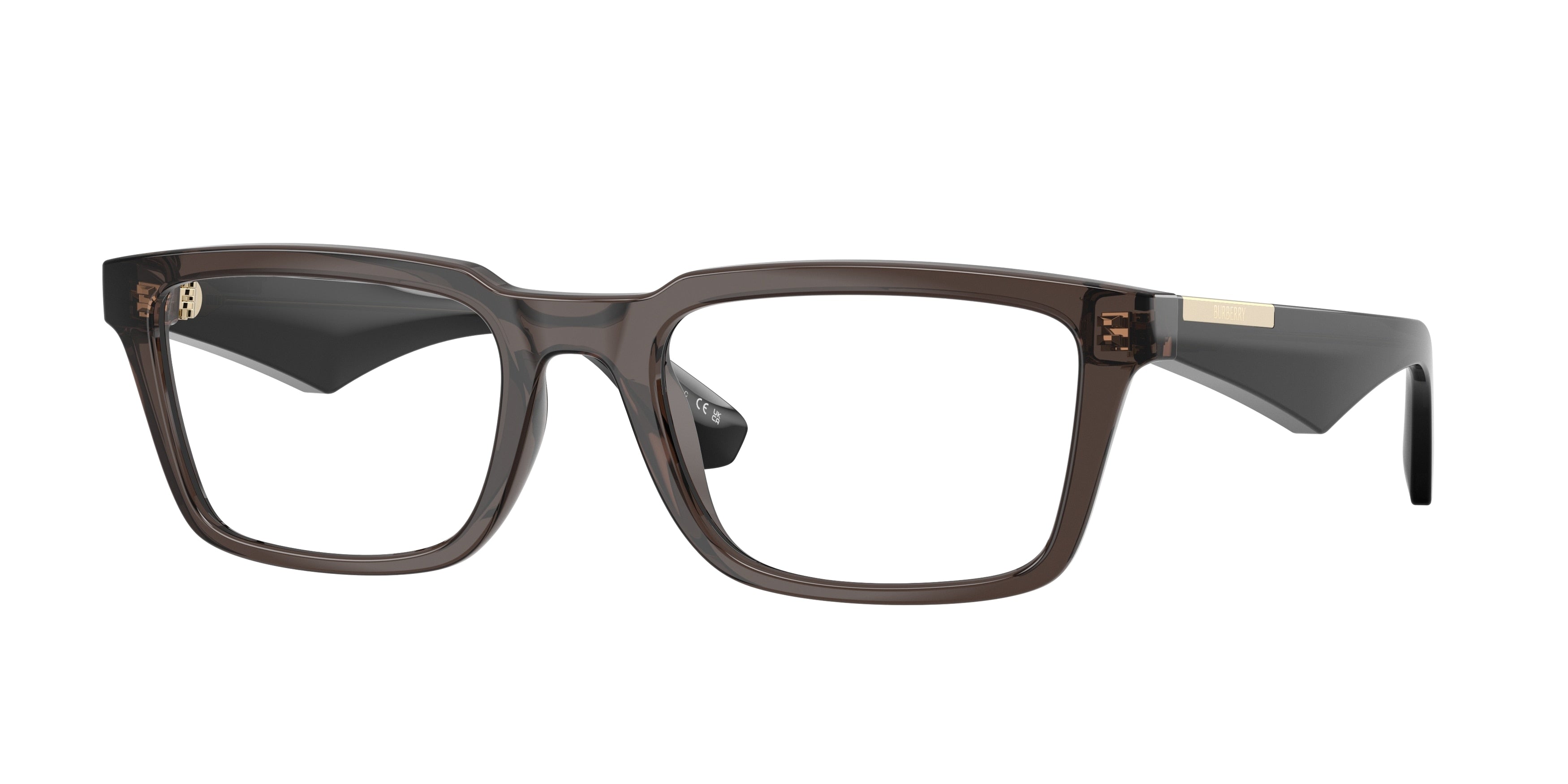 Burberry BE2428U Rectangle Eyeglasses 4112-Grey 54-145-20 - Color Map Grey