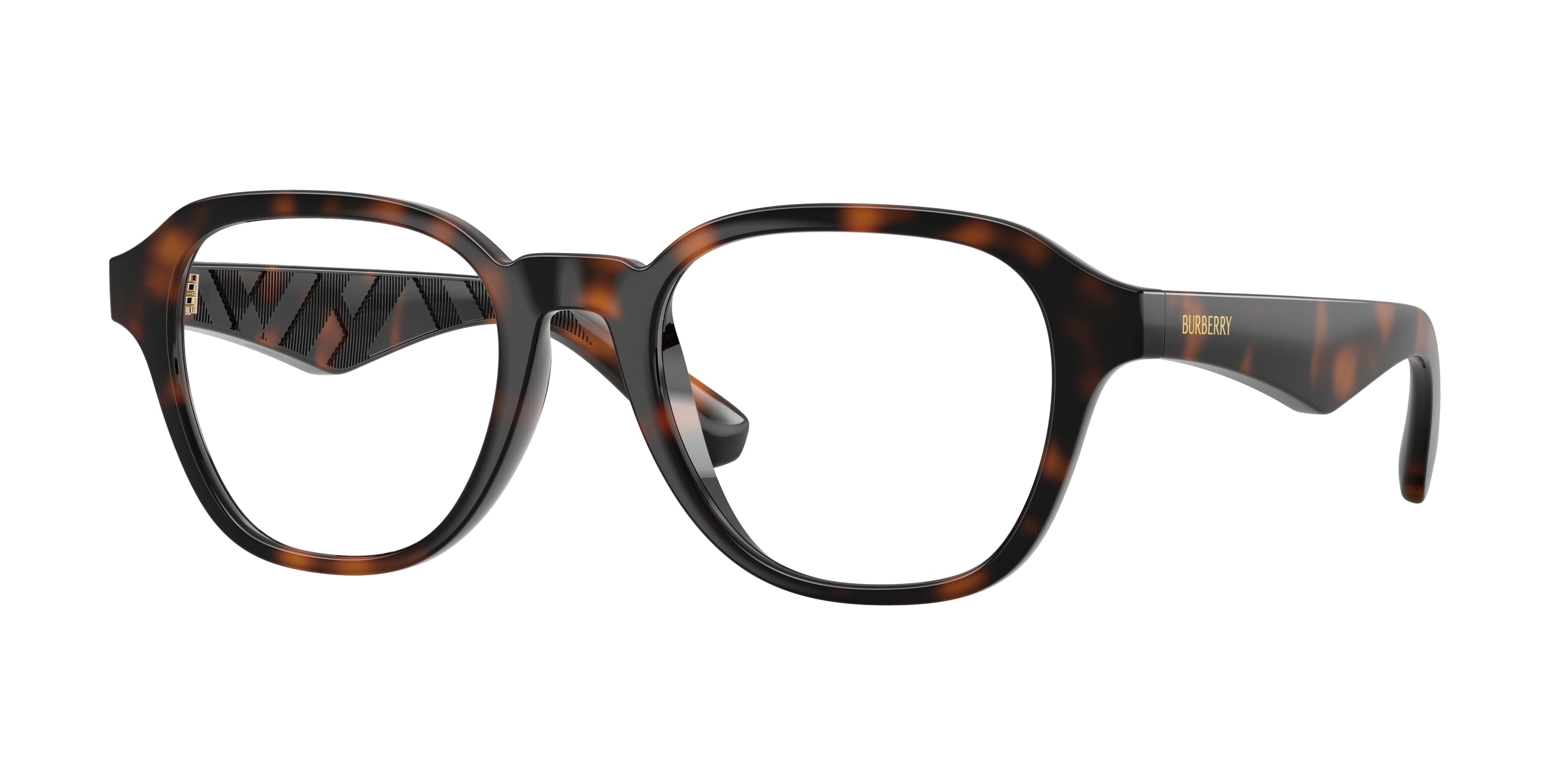 Burberry BE2444U Phantos Eyeglasses  3002-Dark Havana 51-145-20 - Color Map Brown