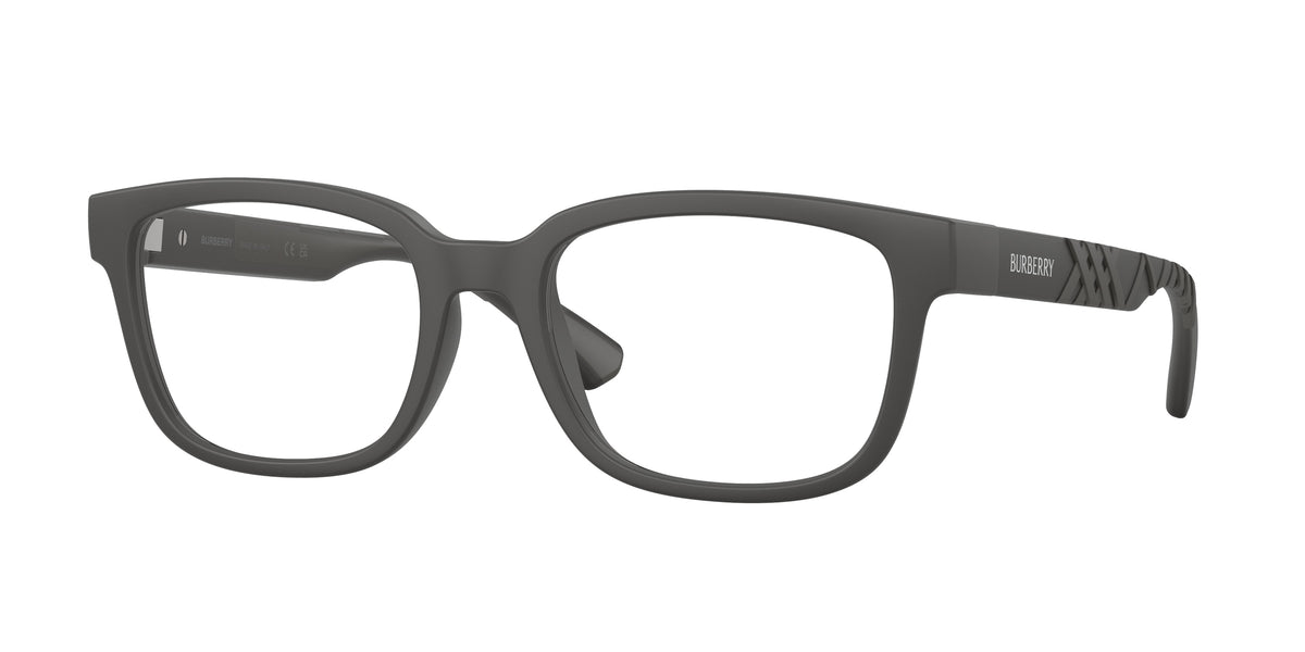 Burberry BE2451U Rectangle Eyeglasses 4233-Matte Grey 54-145-19 - Color Map Grey