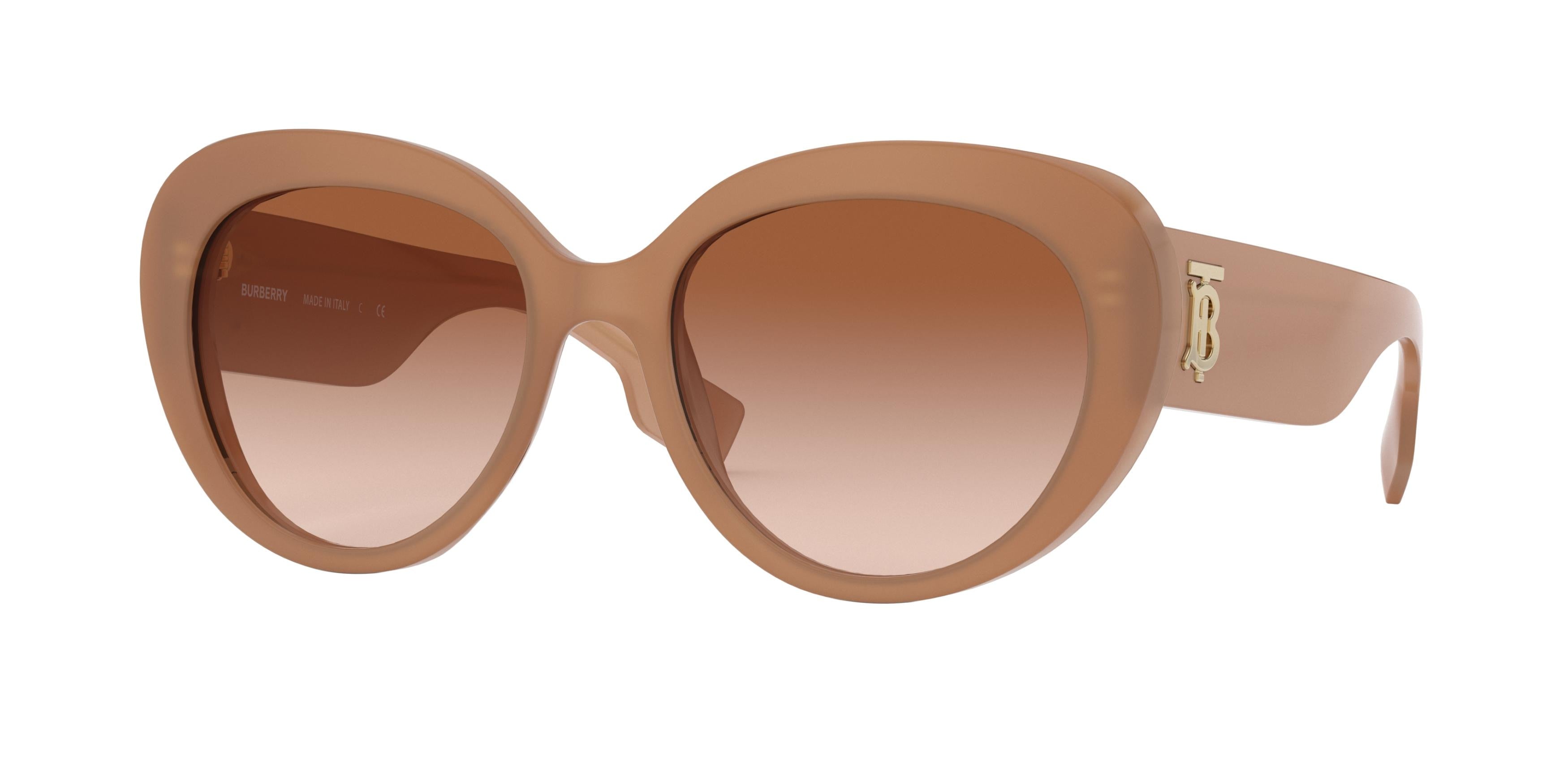 Burberry BE4298 ROSE Cat Eye Sunglasses For Women display picture 2