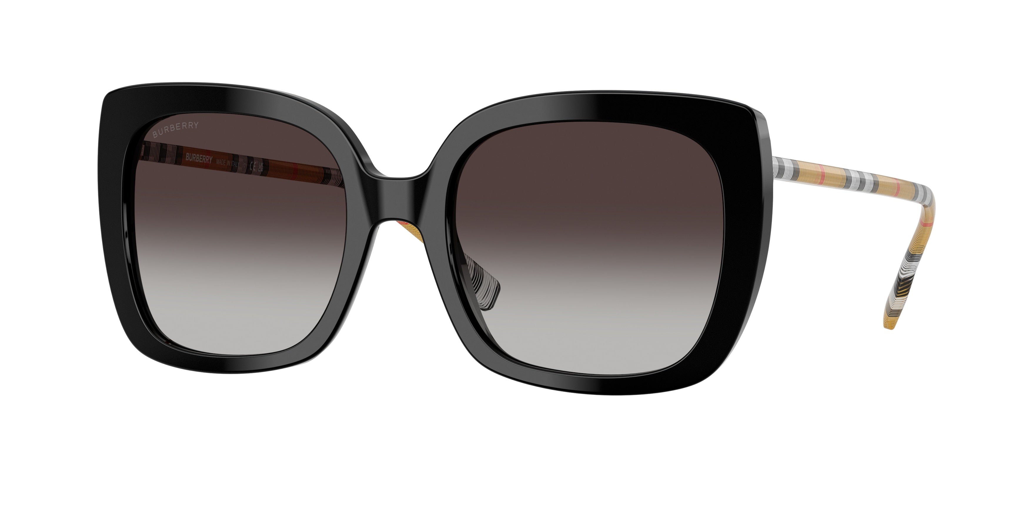 Burberry BE4323 CAROLL Square Sunglasses For Women display picture 2