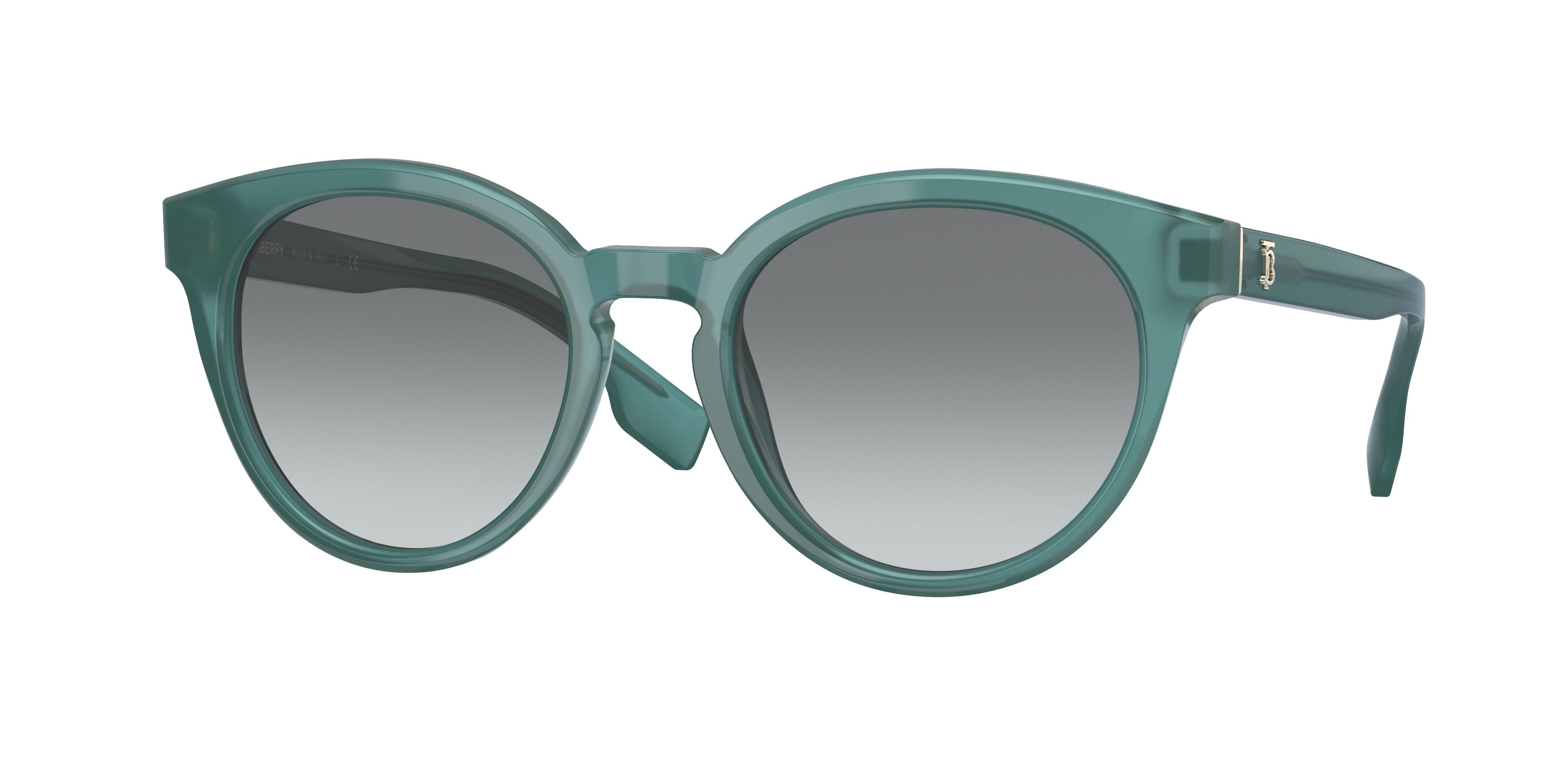 Burberry AMELIA BE4326 Phantos Sunglasses 391111-Blue 52-140-20 - Color Map Blue