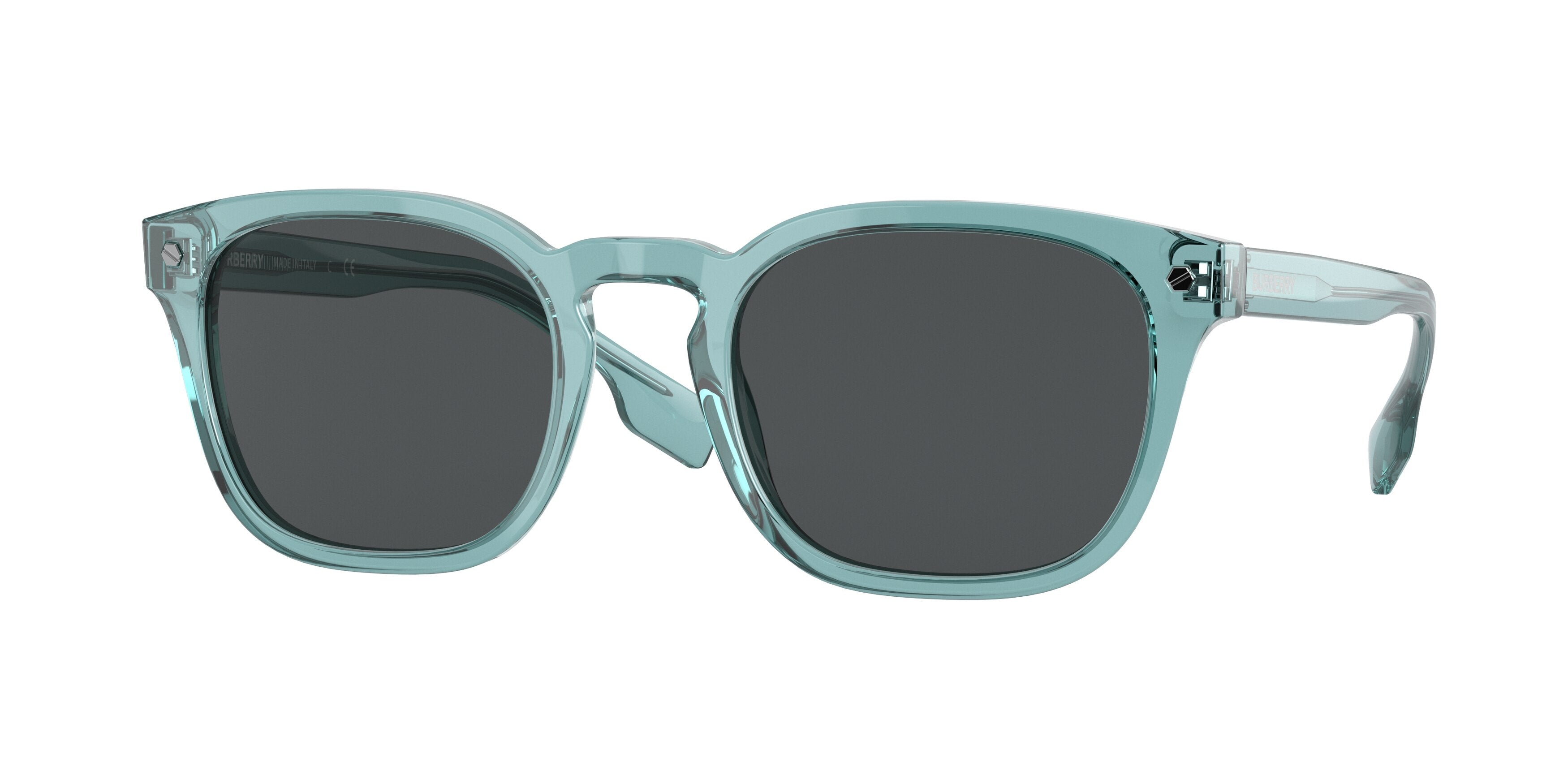 Burberry ELLIS BE4329 Square Sunglasses 390987-Blue 53-145-22 - Color Map Blue