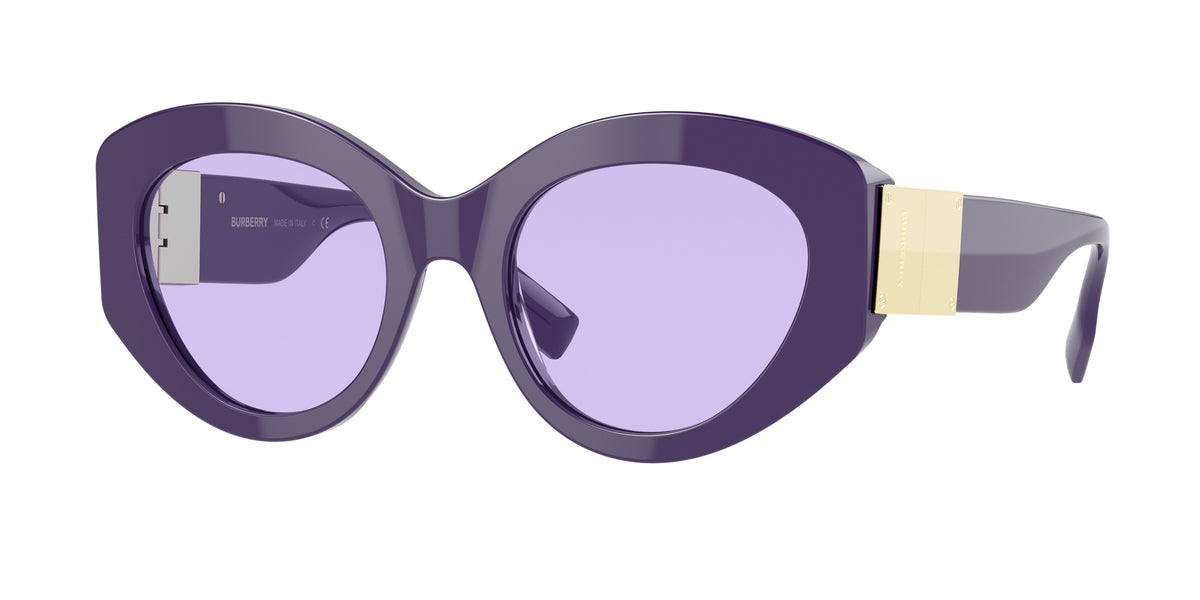 Burberry SOPHIA BE4361 Cat Eye Sunglasses 39891A-Violet 51-135-20 - Color Map Violet