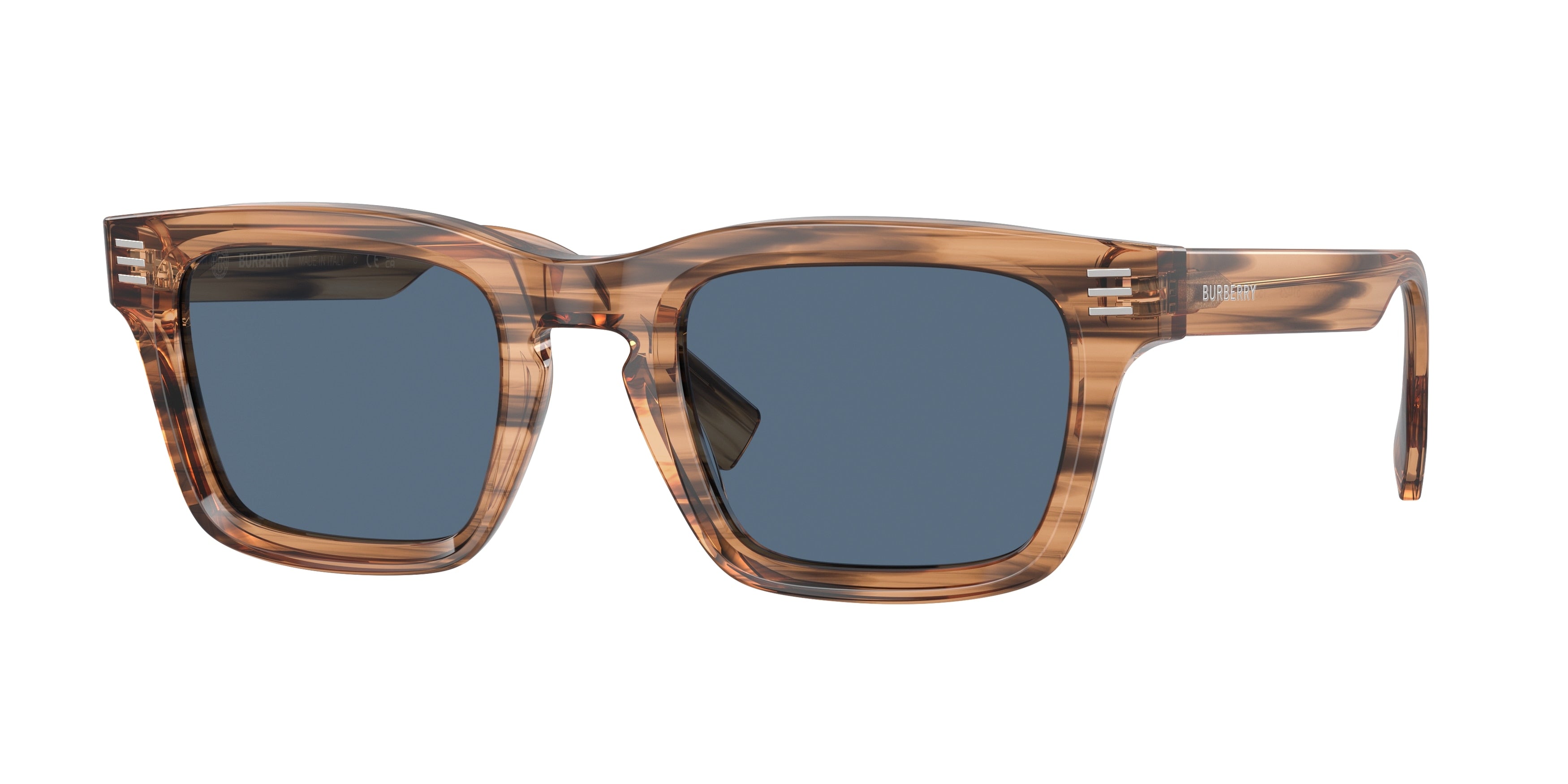 Burberry BE4403 Rectangle Sunglasses 409680-Brown 51-150-23 - Color Map Brown