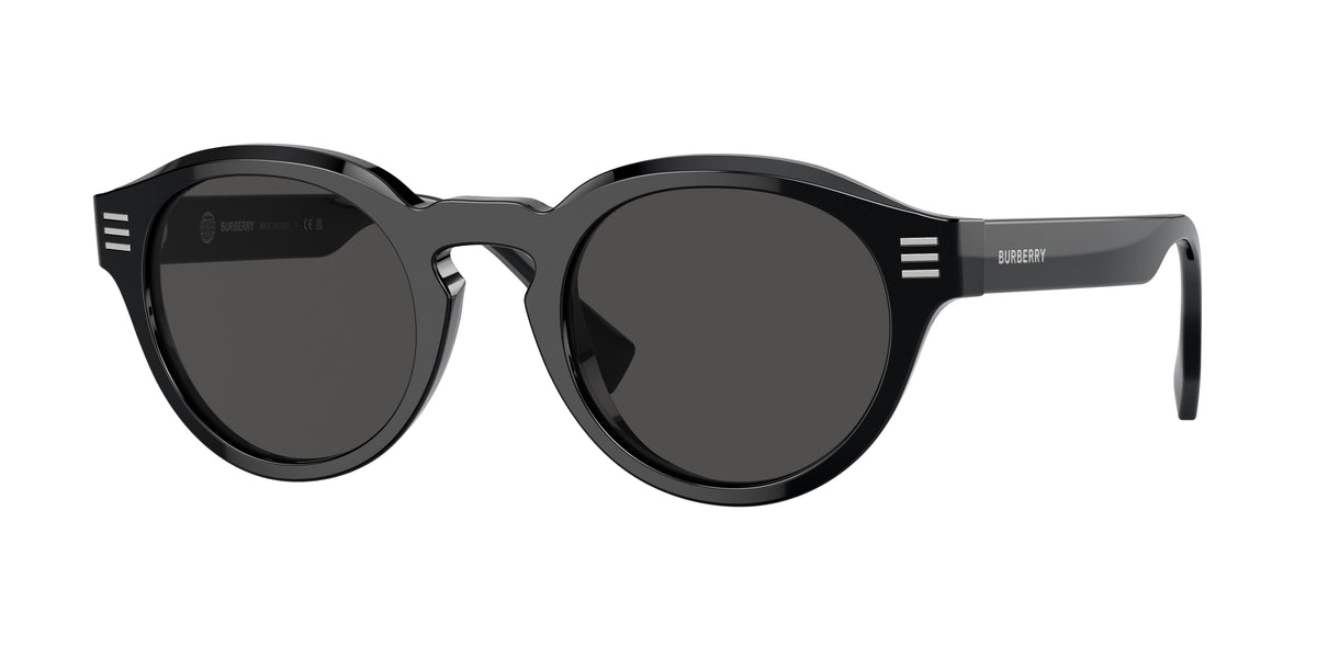 Burberry BE4404 Phantos Sunglasses 300187-Black 50-150-23 - Color Map Black