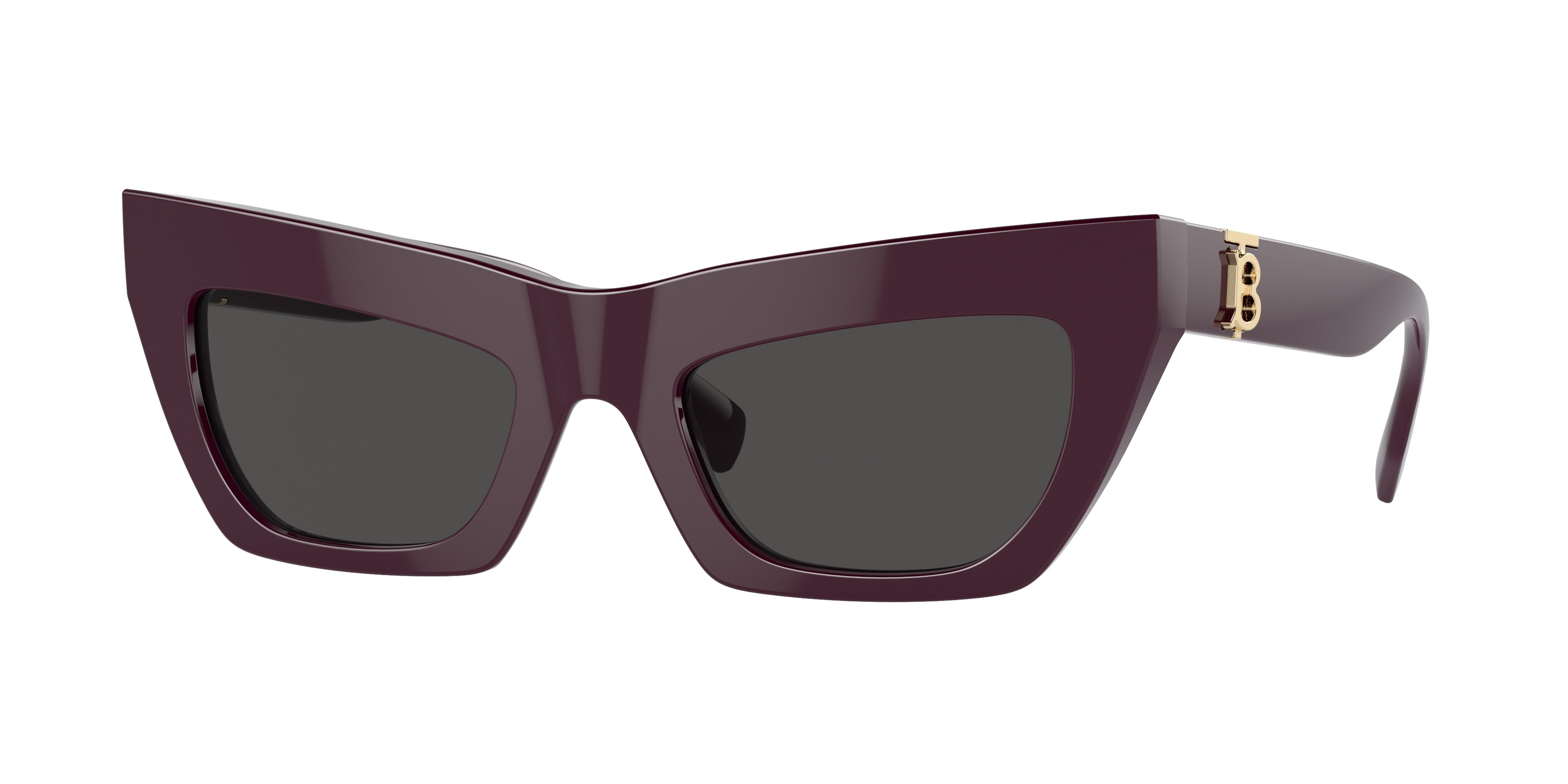 Burberry BE4405 Cat Eye Sunglasses 397987-Bordeaux 51-140-21 - Color Map Red