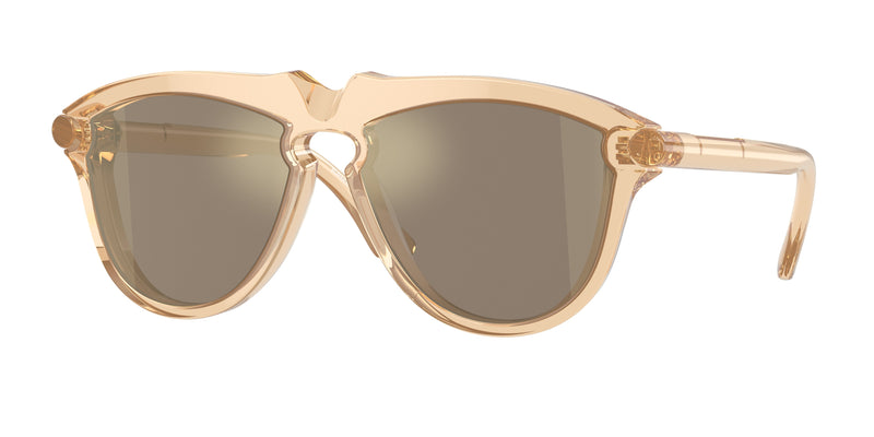 Burberry BE4417U Pilot Sunglasses 40635A-Brown 58-145-16 - Color Map Brown