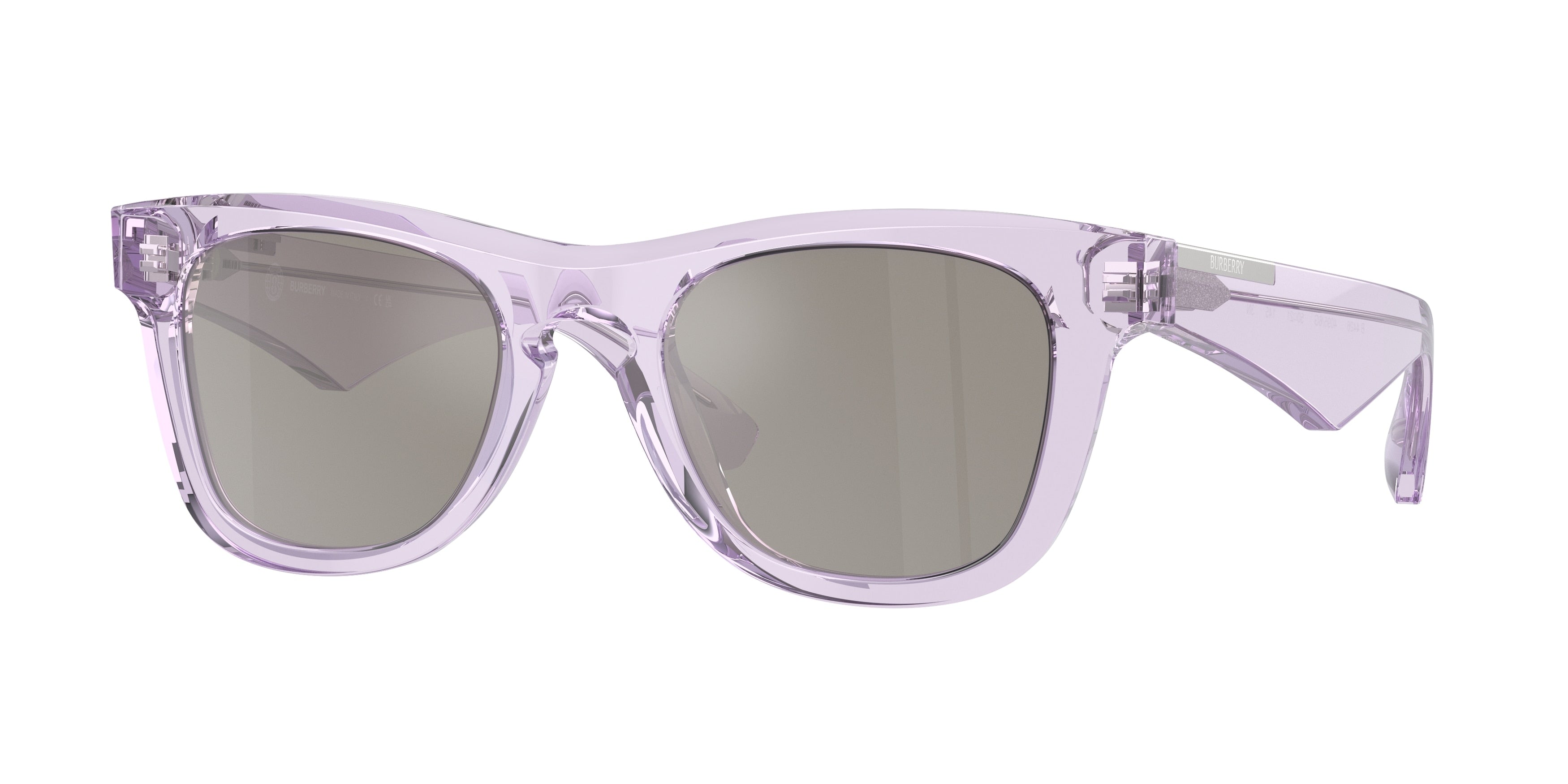 Burberry BE4426 Square Sunglasses 40956G-Violet 50-145-21 - Color Map Violet