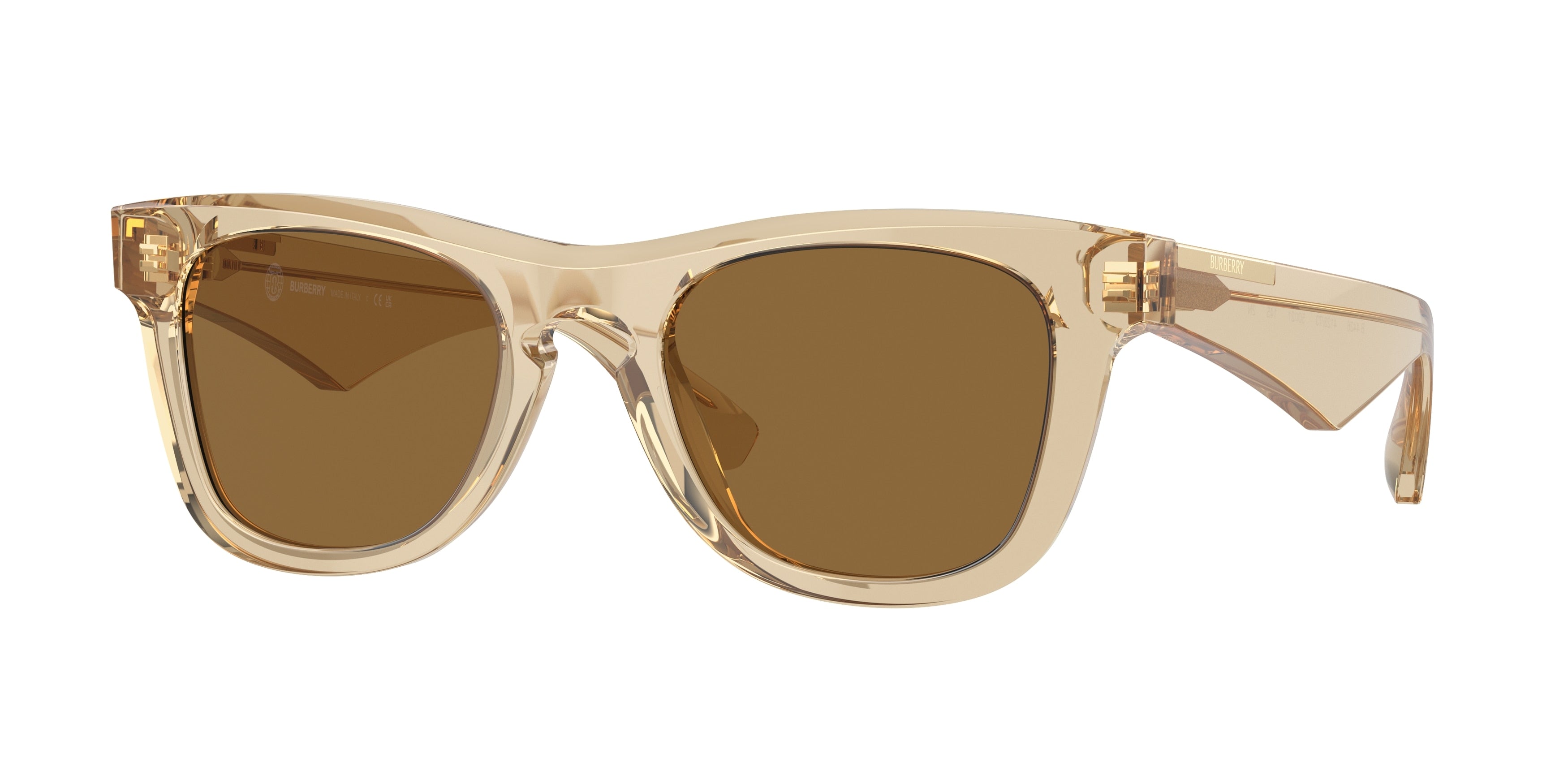 Burberry BE4426 Square Sunglasses 412373-Beige 50-145-21 - Color Map Beige