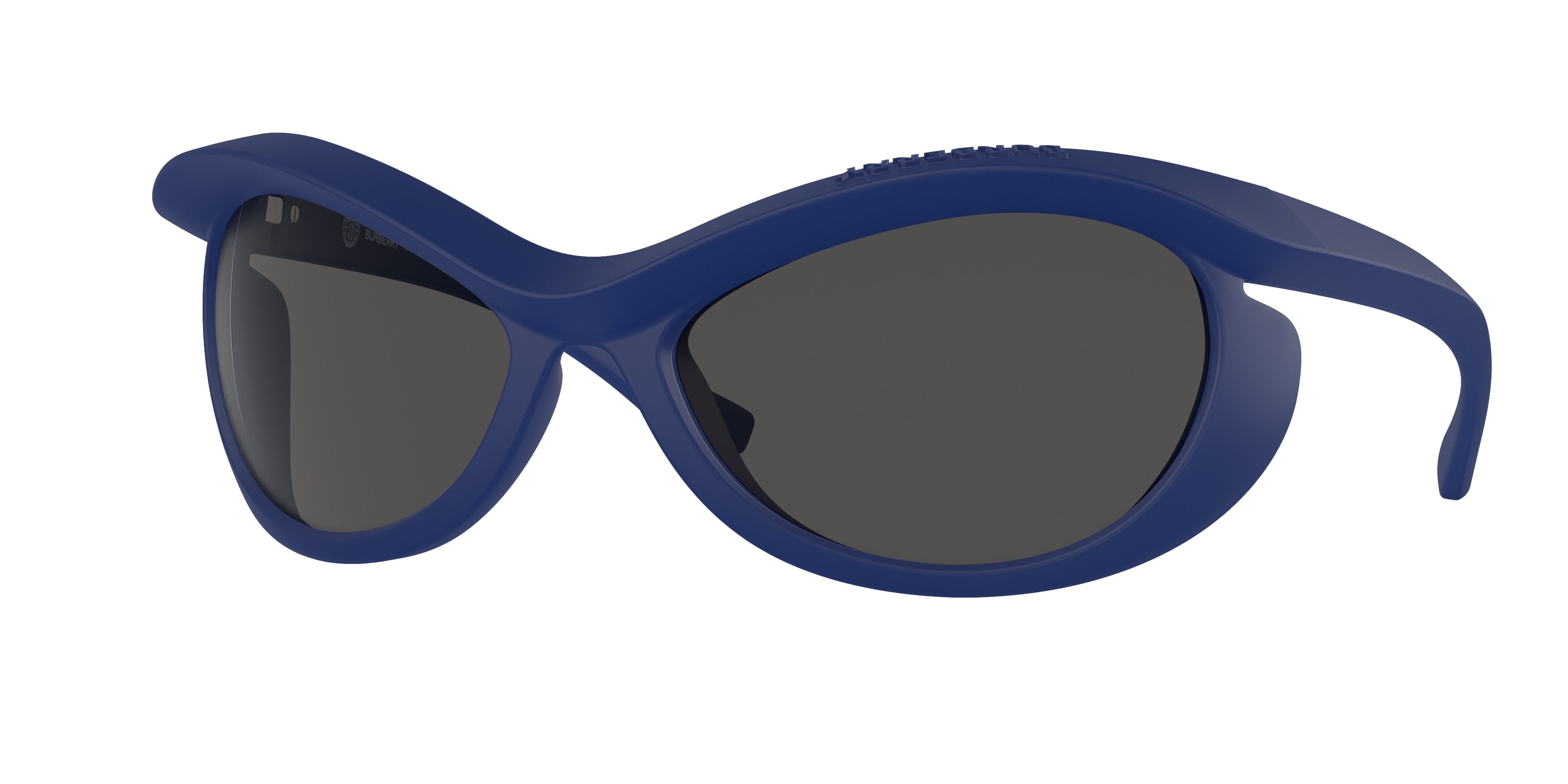 Burberry BE4428U Irregular Sunglasses 410787-Blue 66-130-20 - Color Map Blue