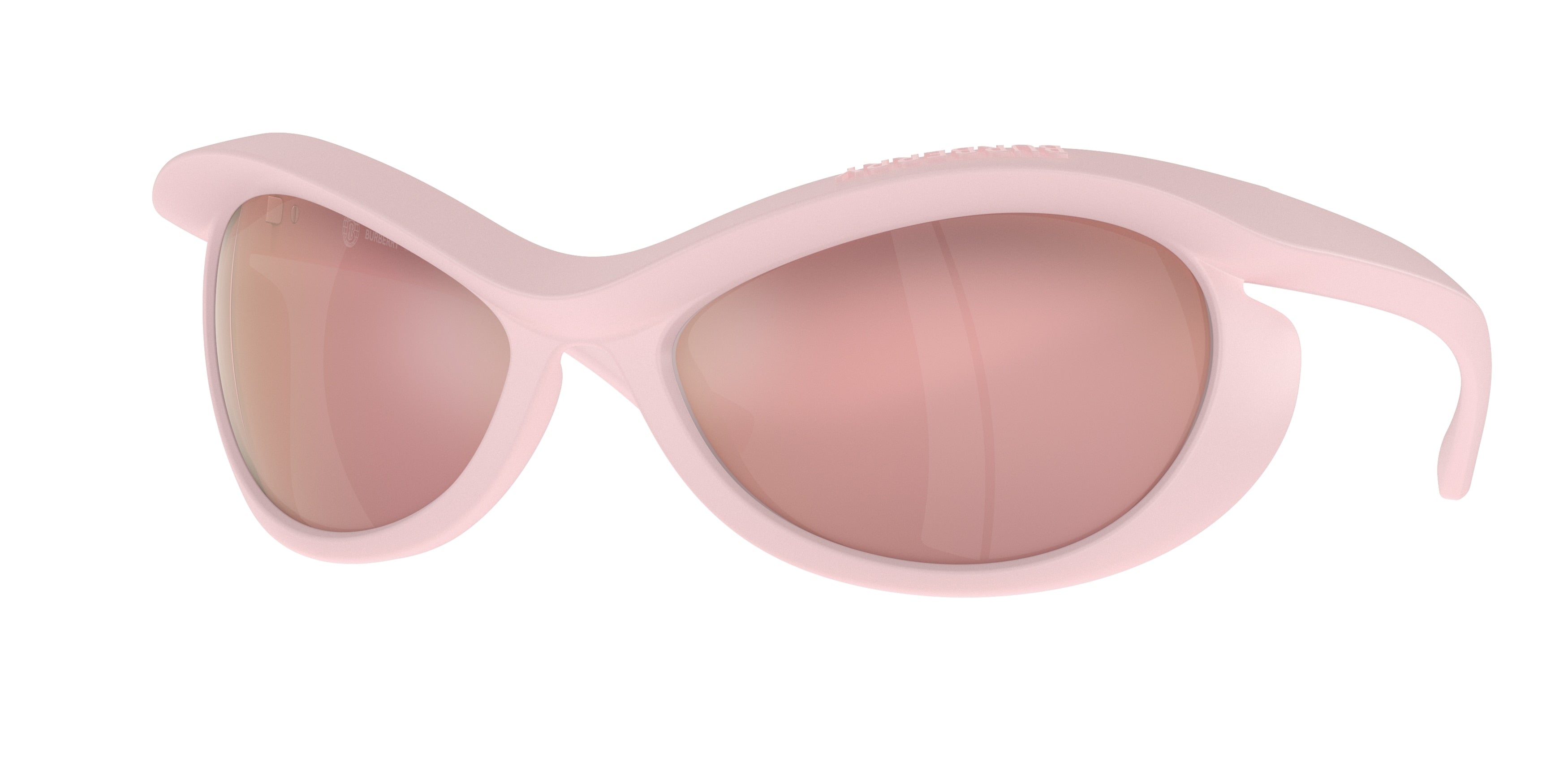 Burberry BE4428U Irregular Sunglasses 4108E4-Pink 66-130-20 - Color Map Pink