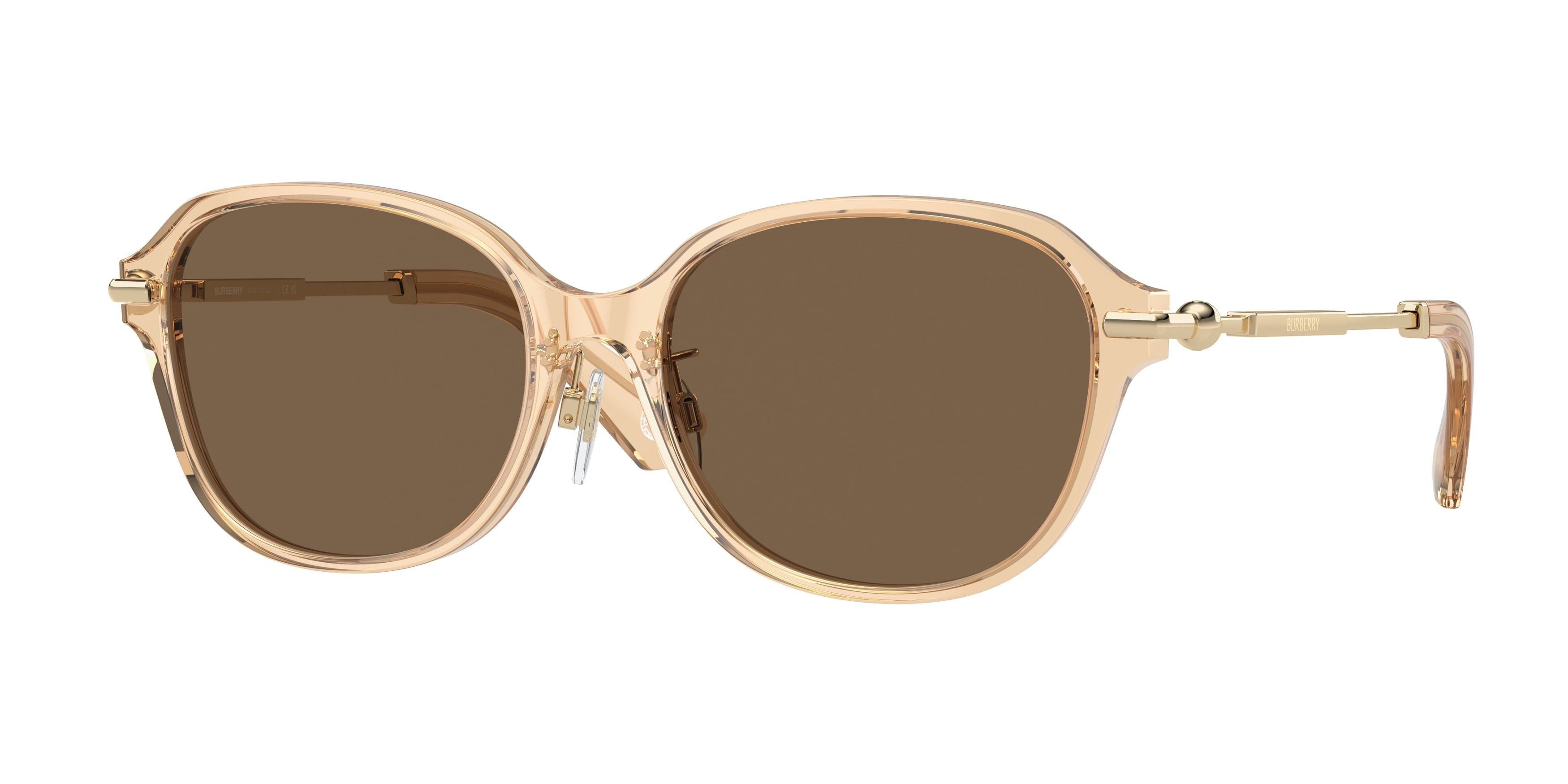 Burberry BE4429D Cat Eye Sunglasses 406373-Brown 56-140-17 - Color Map Brown