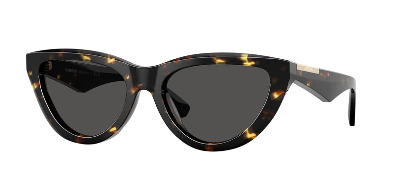 Burberry BE4436U Cat Eye Sunglasses 410687-Yellow Havana 55-145-18 - Color Map Tortoise