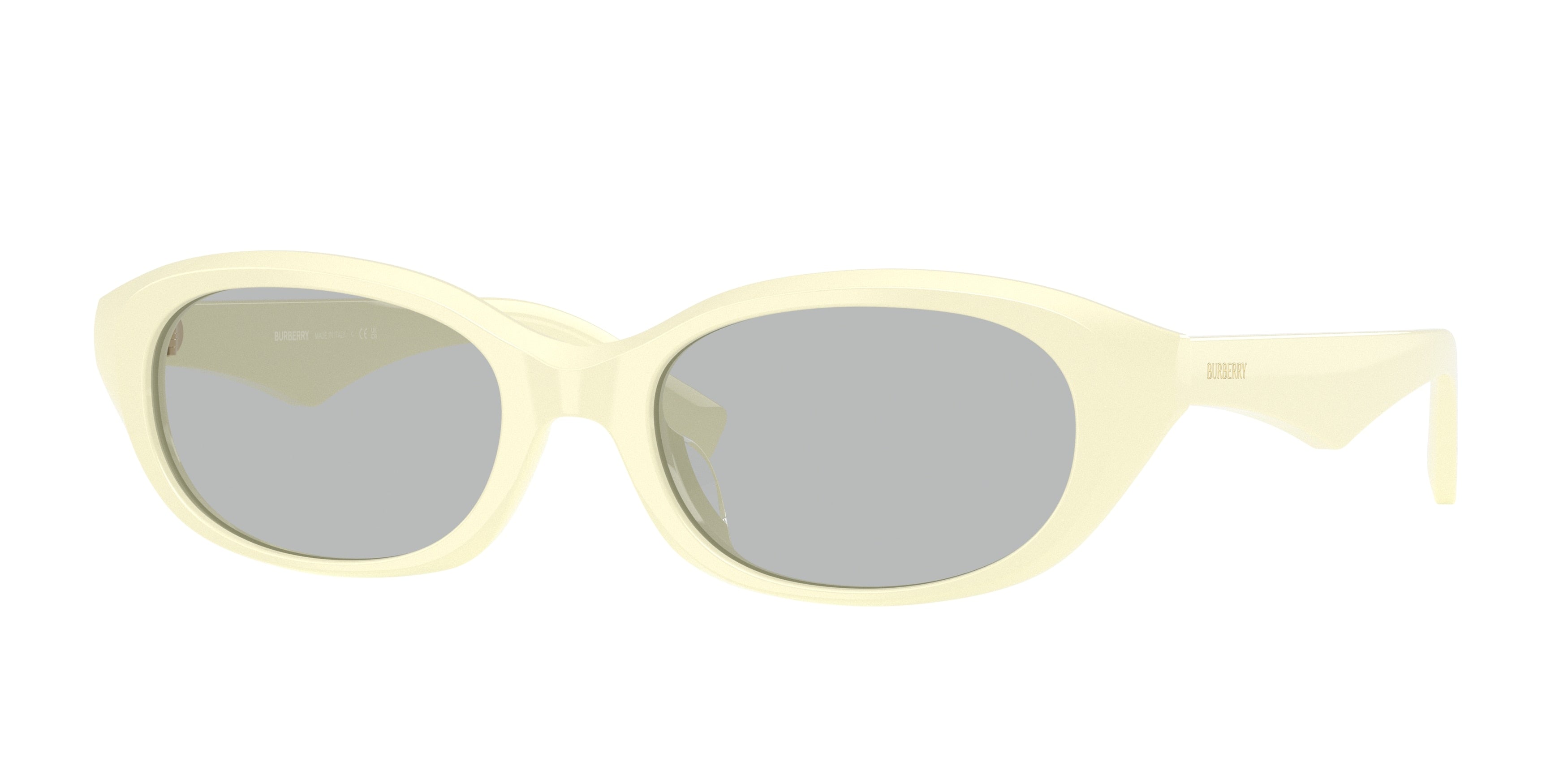 Burberry BE4447D Oval Sunglasses 414587-Yellow 55-145-19 - Color Map Yellow