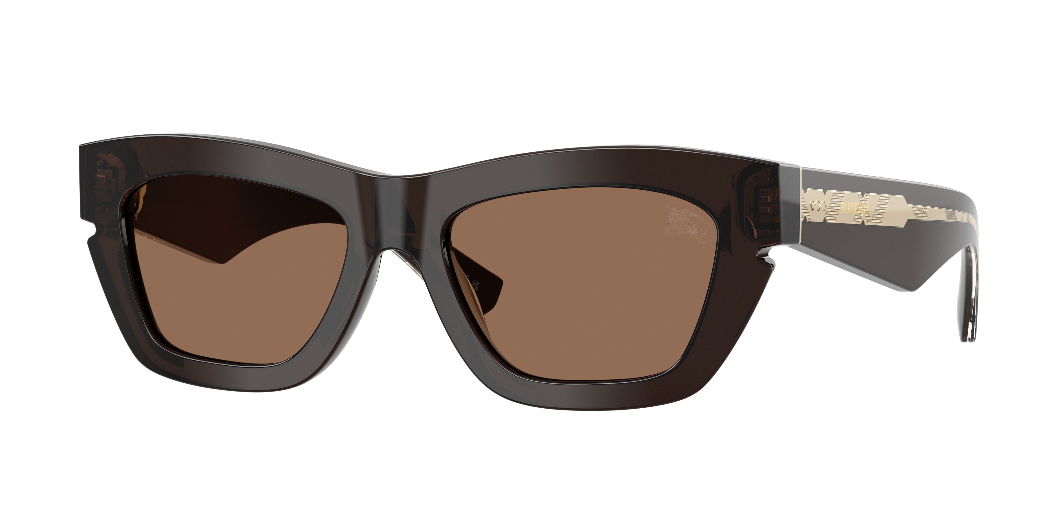 Burberry BE4454 Cat Eye Sunglasses 411673-Brown 52-140-18 - Color Map Brown