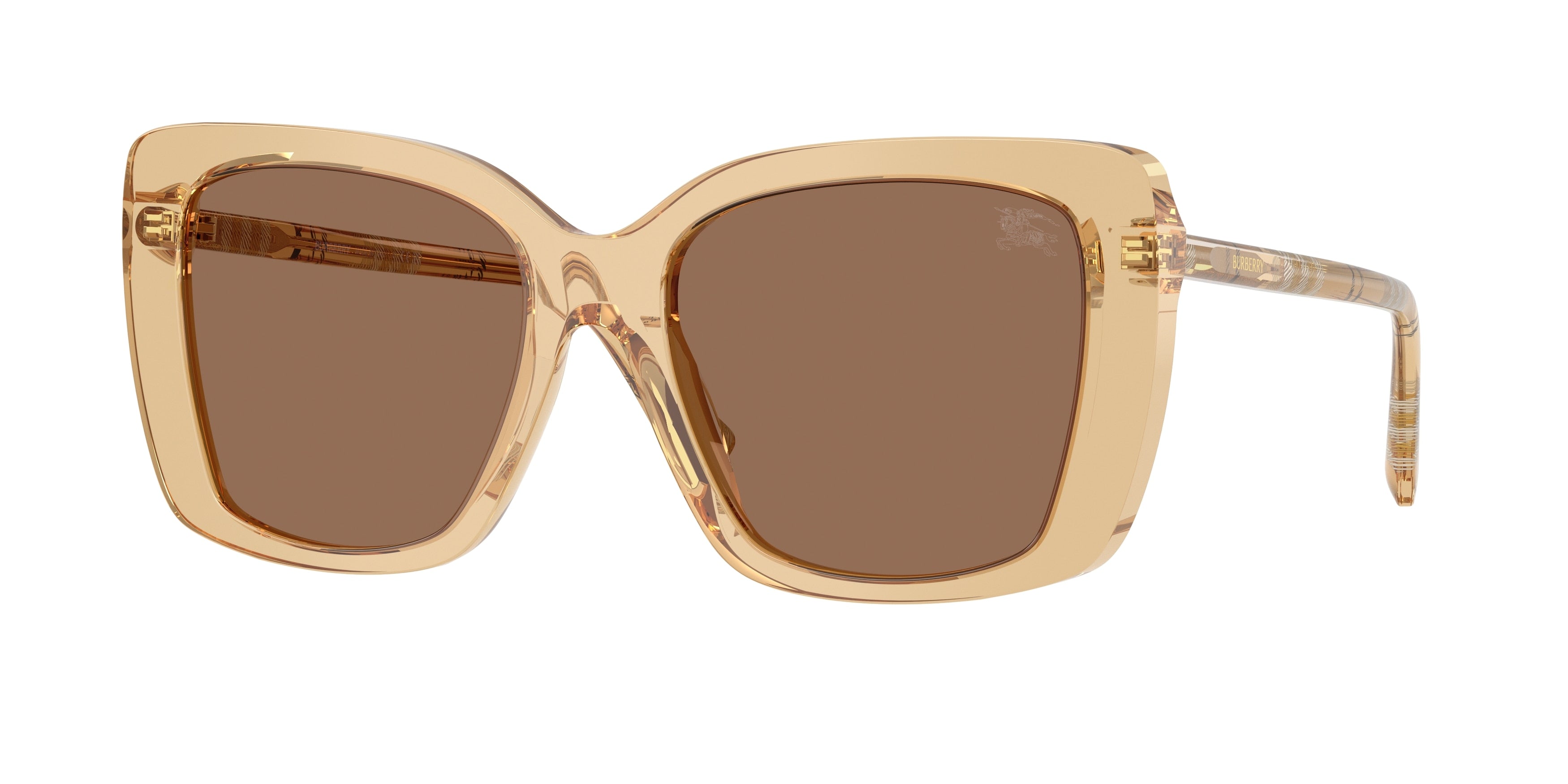 Burberry BE4456F Square Sunglasses 416773-Beige 54-140-18 - Color Map Beige