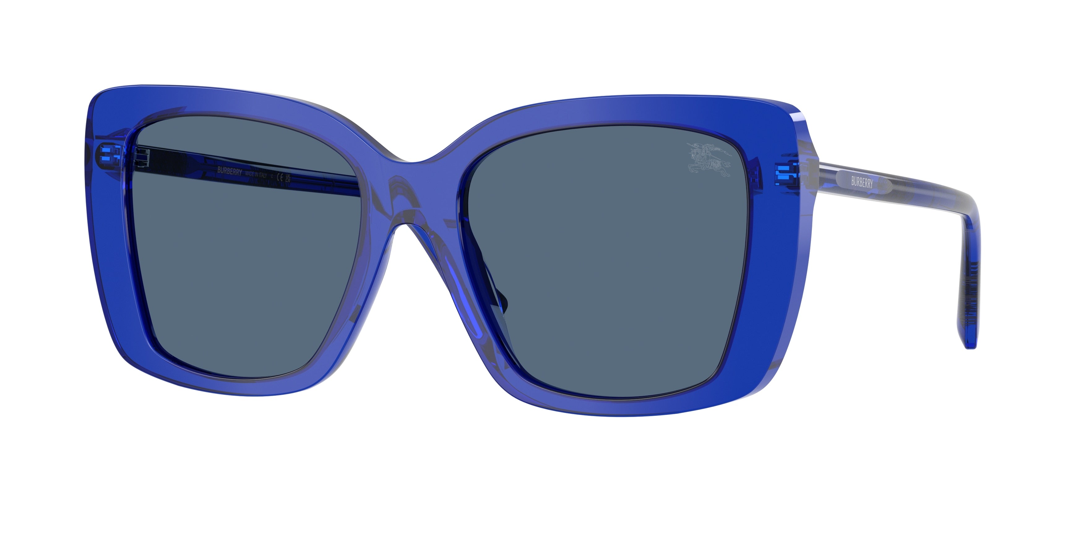 Burberry BE4456F Square Sunglasses 416880-Blue 54-140-18 - Color Map Blue