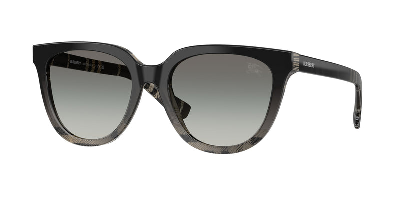 Burberry BE4469F Phantos Sunglasses 420011-Grey Check 53-140-18 - Color Map Grey