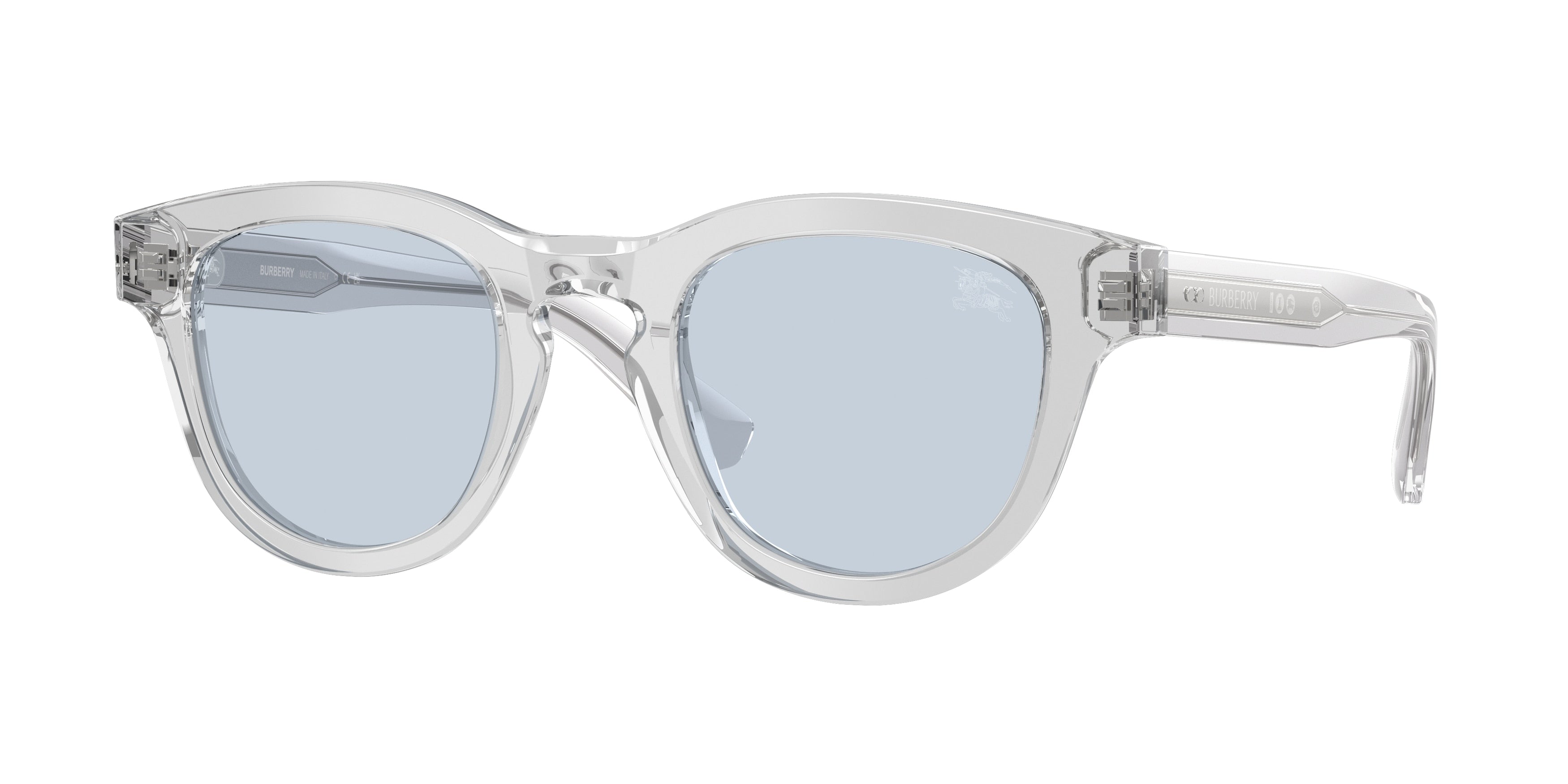 Burberry BE4477 Phantos Sunglasses 421072-Grey 48-145-23 - Color Map Grey