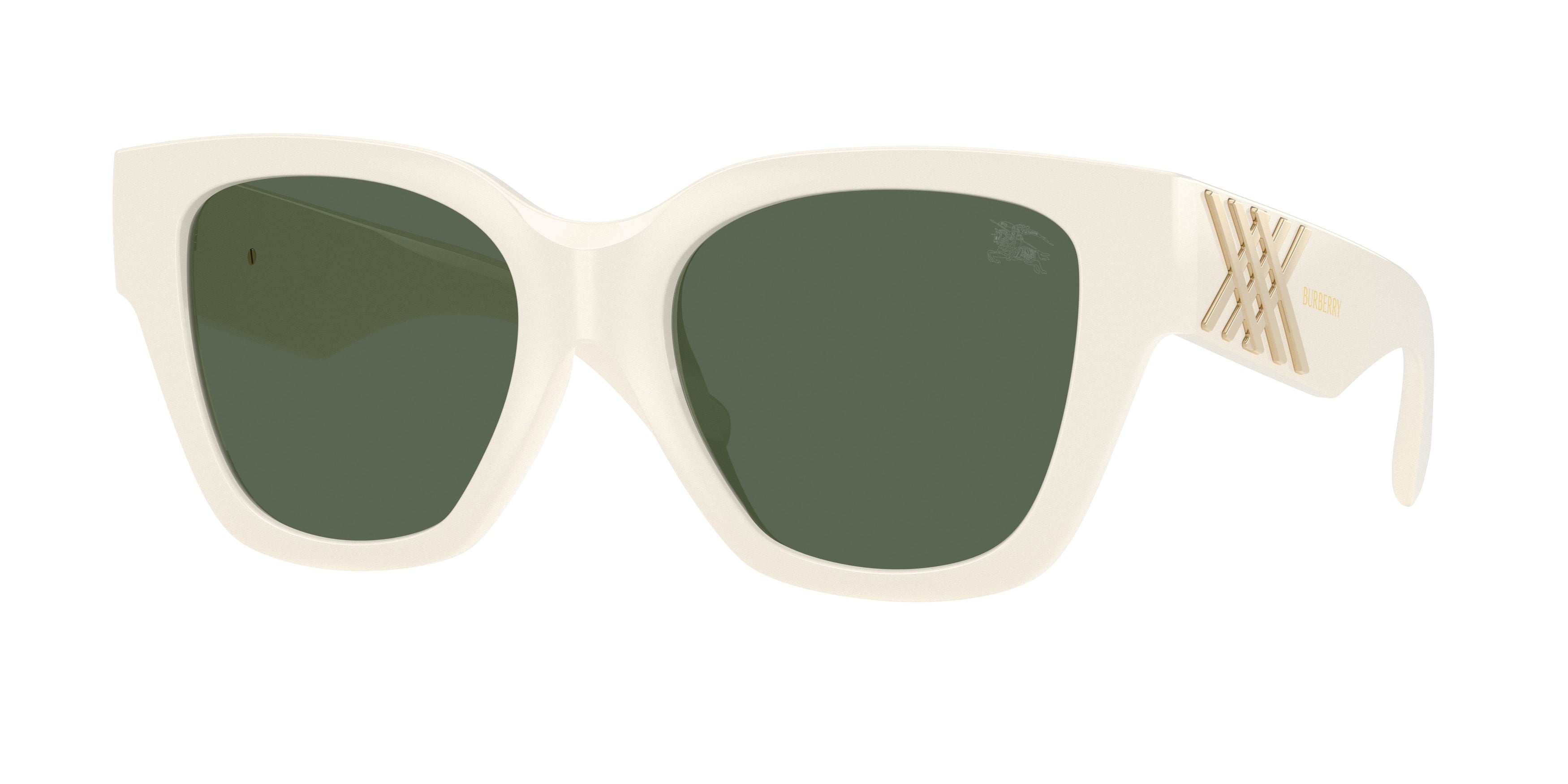 Burberry BE4489U Square Sunglasses 421871-White 53-140-19 - Color Map White