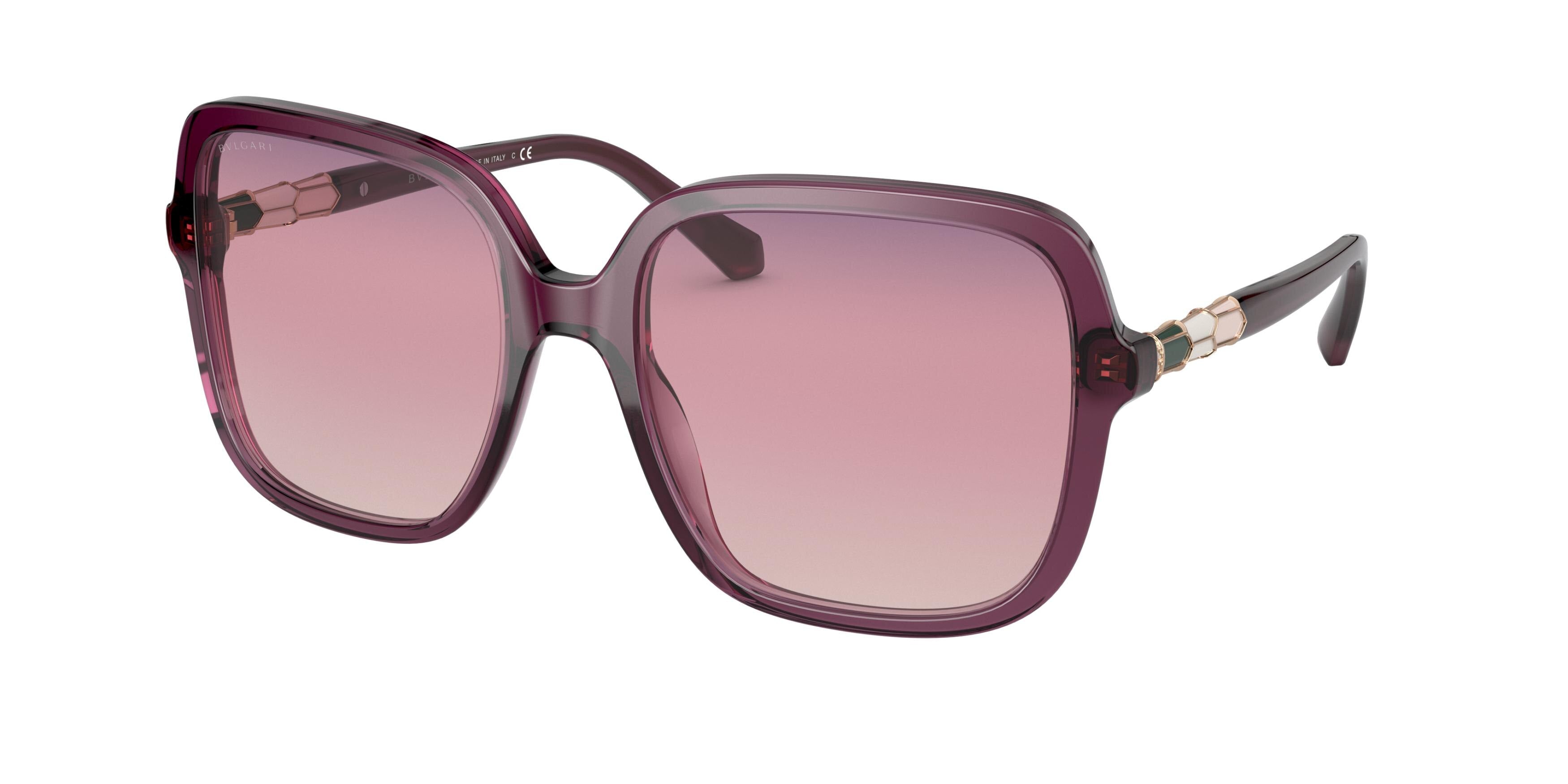Bvlgari BV8228B Square Sunglasses